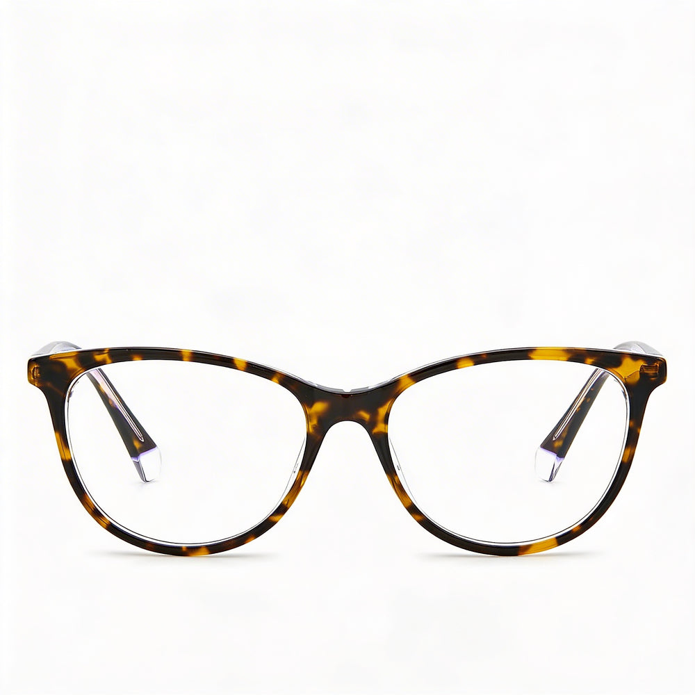 Polaroid Pld D395 Men's Havana Crystal Plastic Eyeglasses 52mm