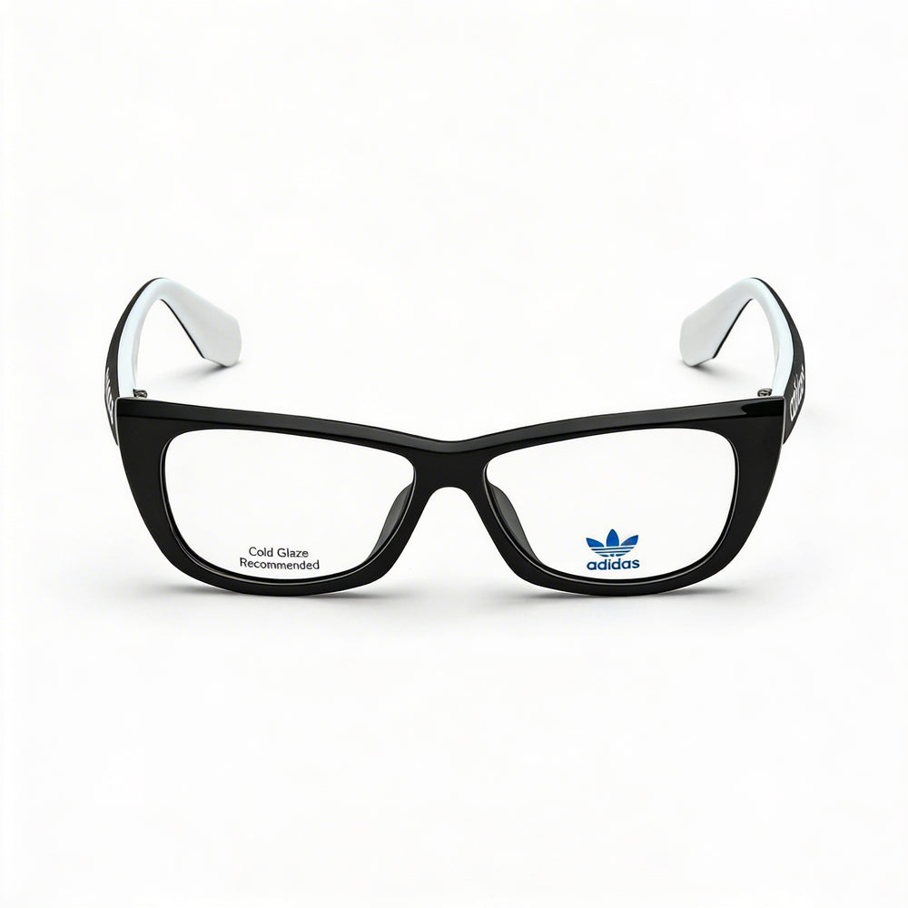 Adidas Or5010 Men's Glossy Black Injected Frame Lenses Sunglasses with 55mm Lens Width, 13mm Bridge, 140mm Temple Length