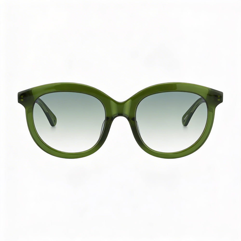 Kate Spade New York Lillian/G/S Gafas de sol de plástico sombreadas verde cristal para mujer, protección UV verde cristal no polarizadas 53 mm