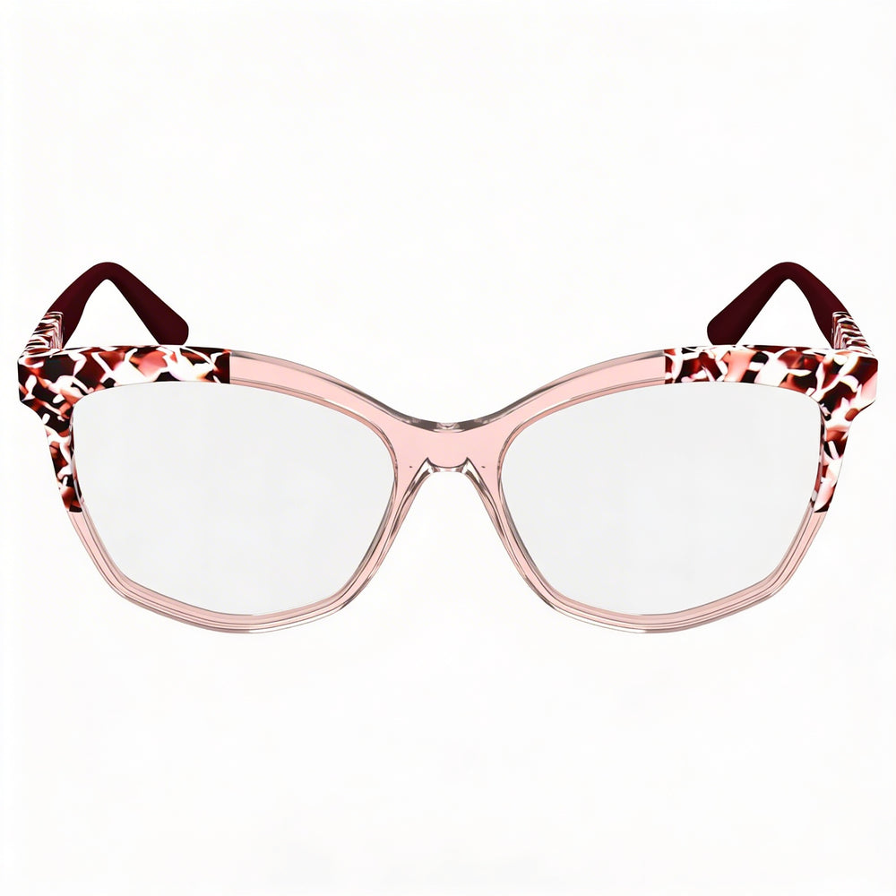 KARL LAGERFELD Kl6154 Women's Acetate Frame Rose Marble Rose Sunglasses 55-16-140mm