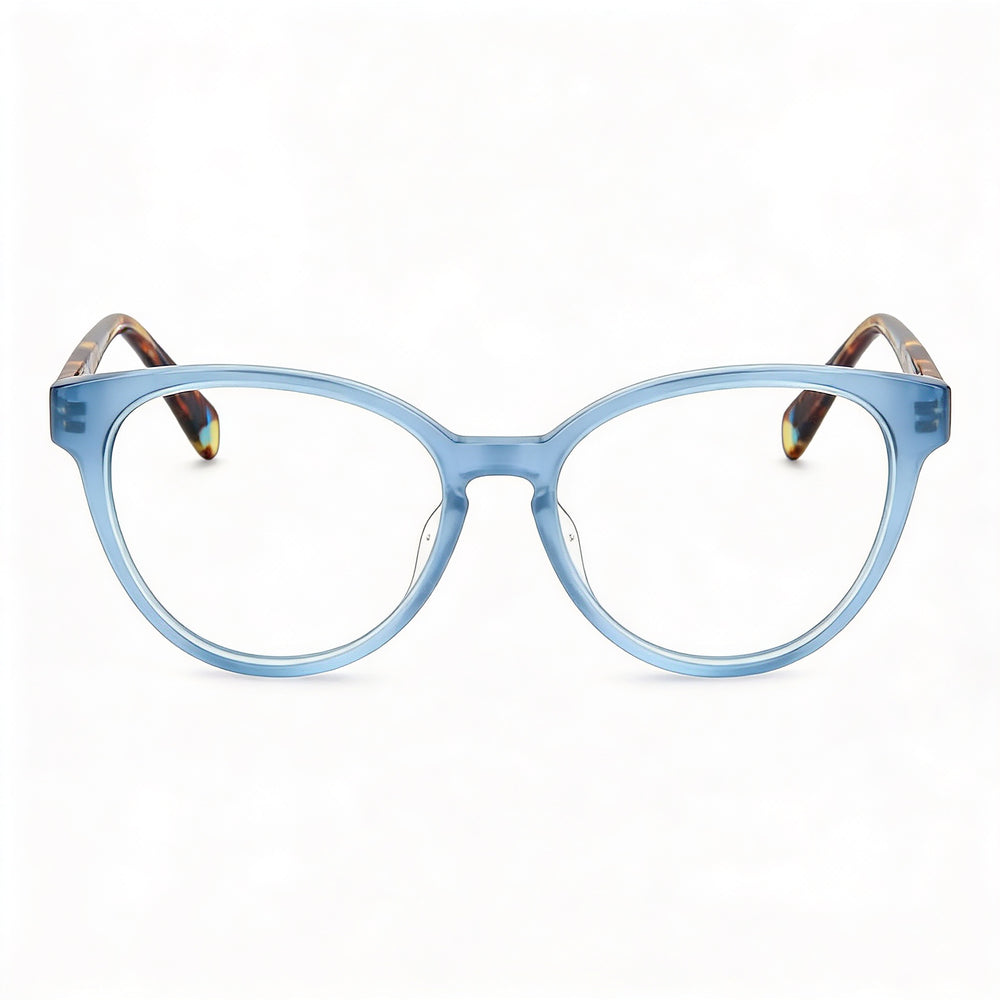 Gafas de acetato azul no polarizadas para mujer de Rag & Bone Modern de 51 mm
