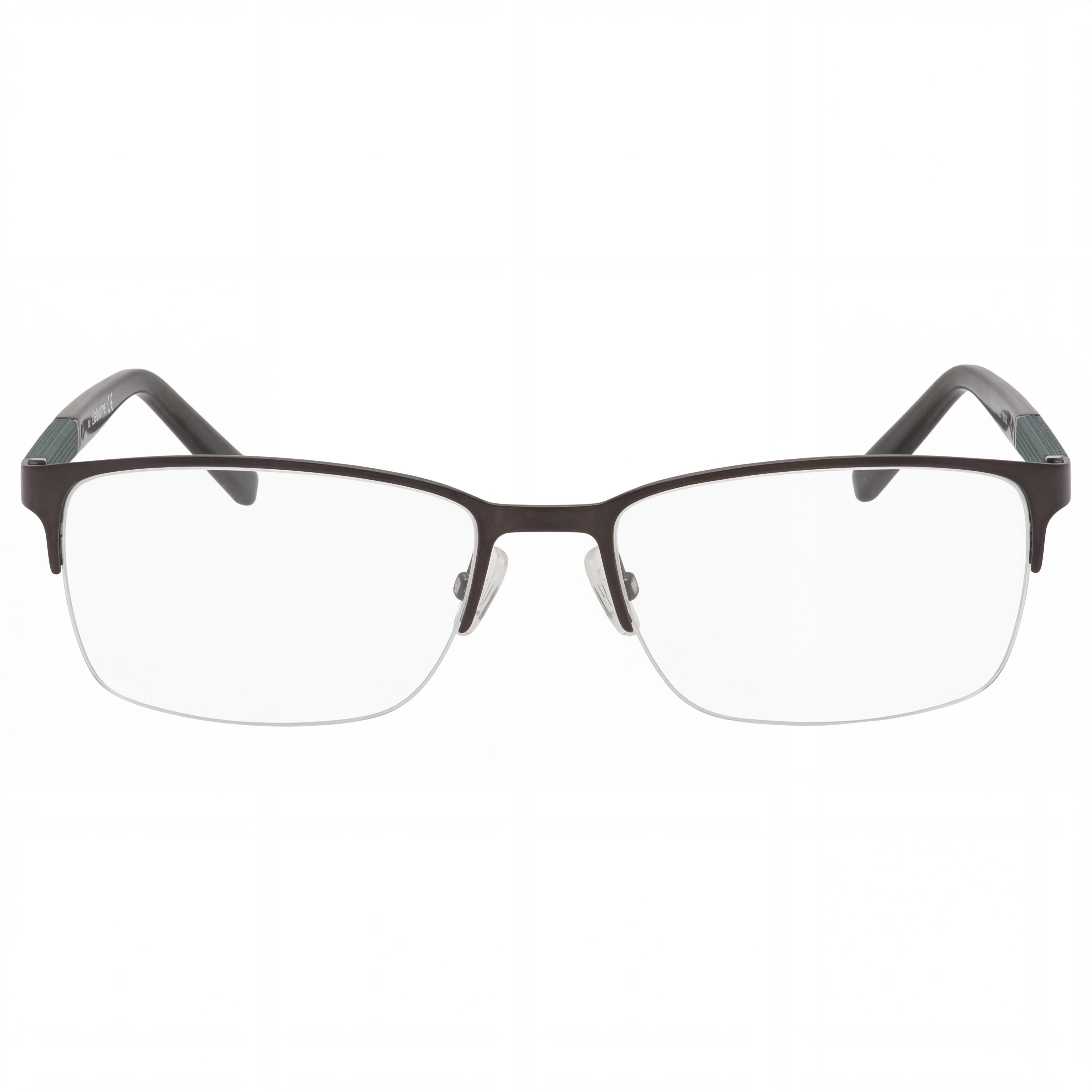 Liz Claiborne Women's Claiborne 225 Olive Metal Frame Clear Polycarbonate Lens Eyeglasses 55mm, Photo 2
