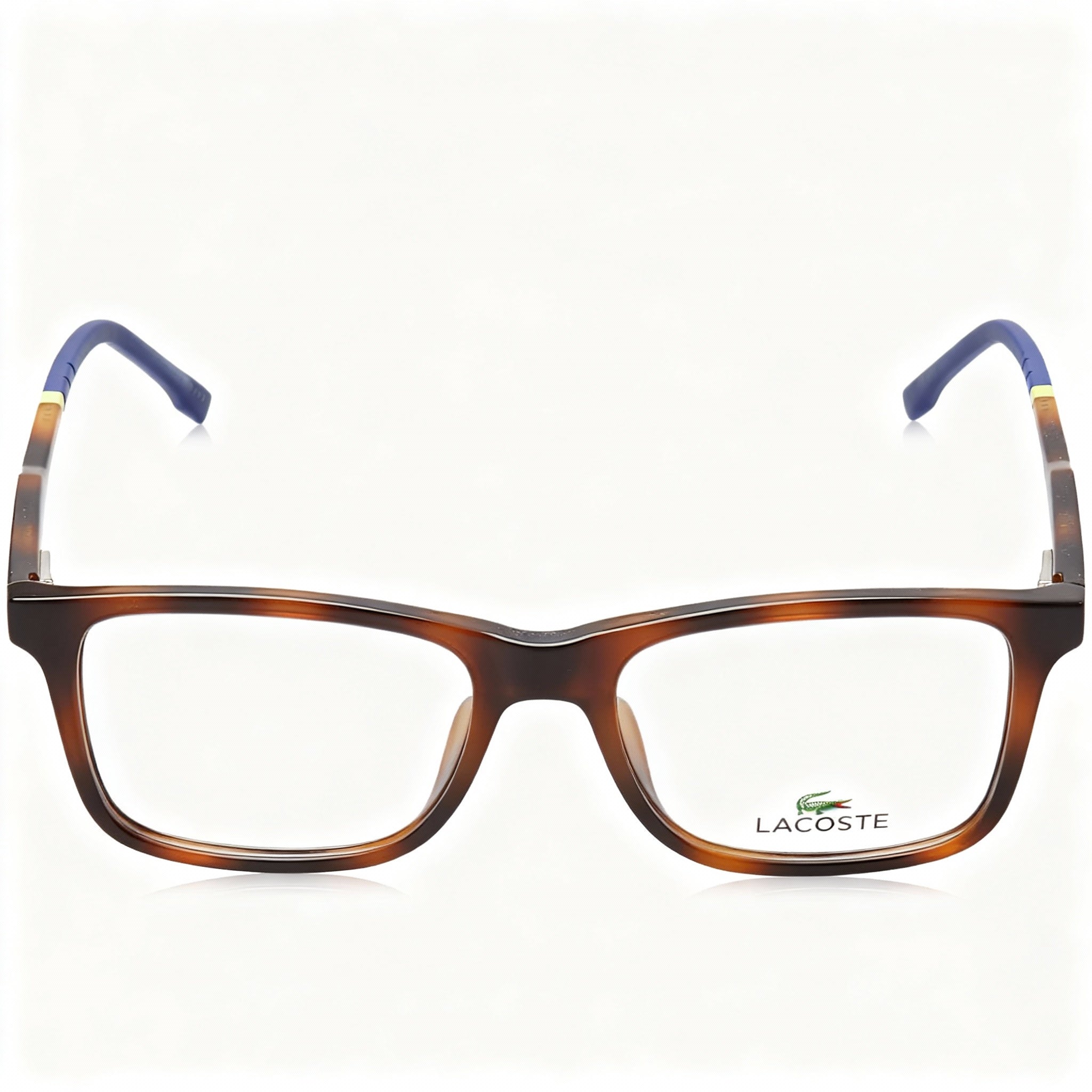 Lacoste L3647 Unisex Casual Optical Eyeglasses Frame, Havana Color, Injected Material, 50mm Lens Width