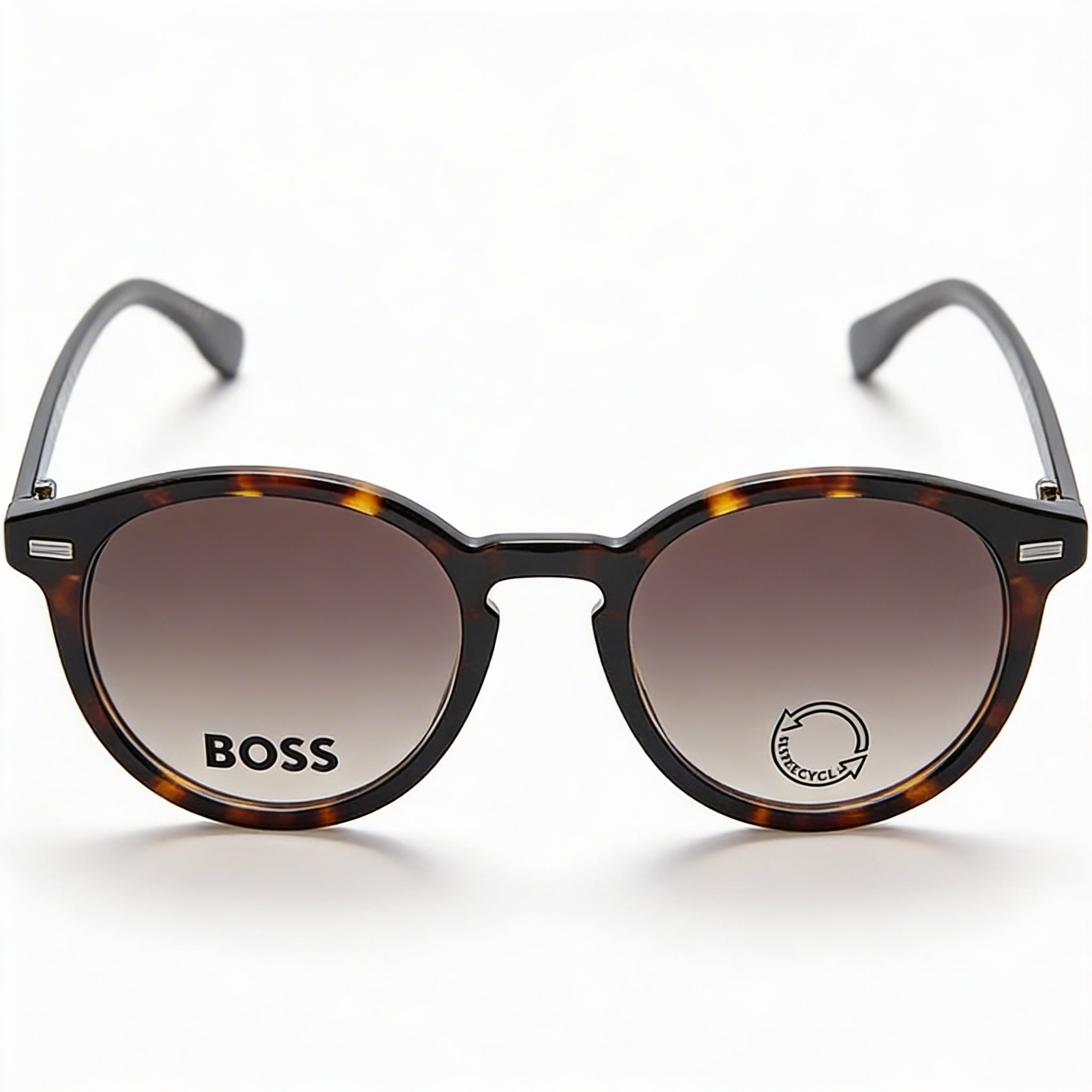 Hugo Boss Audio Systems Modern Style Unisex Acetate Havana Frame Eyeglasses with Polycarbonate Lenses 50mm, Photo 1