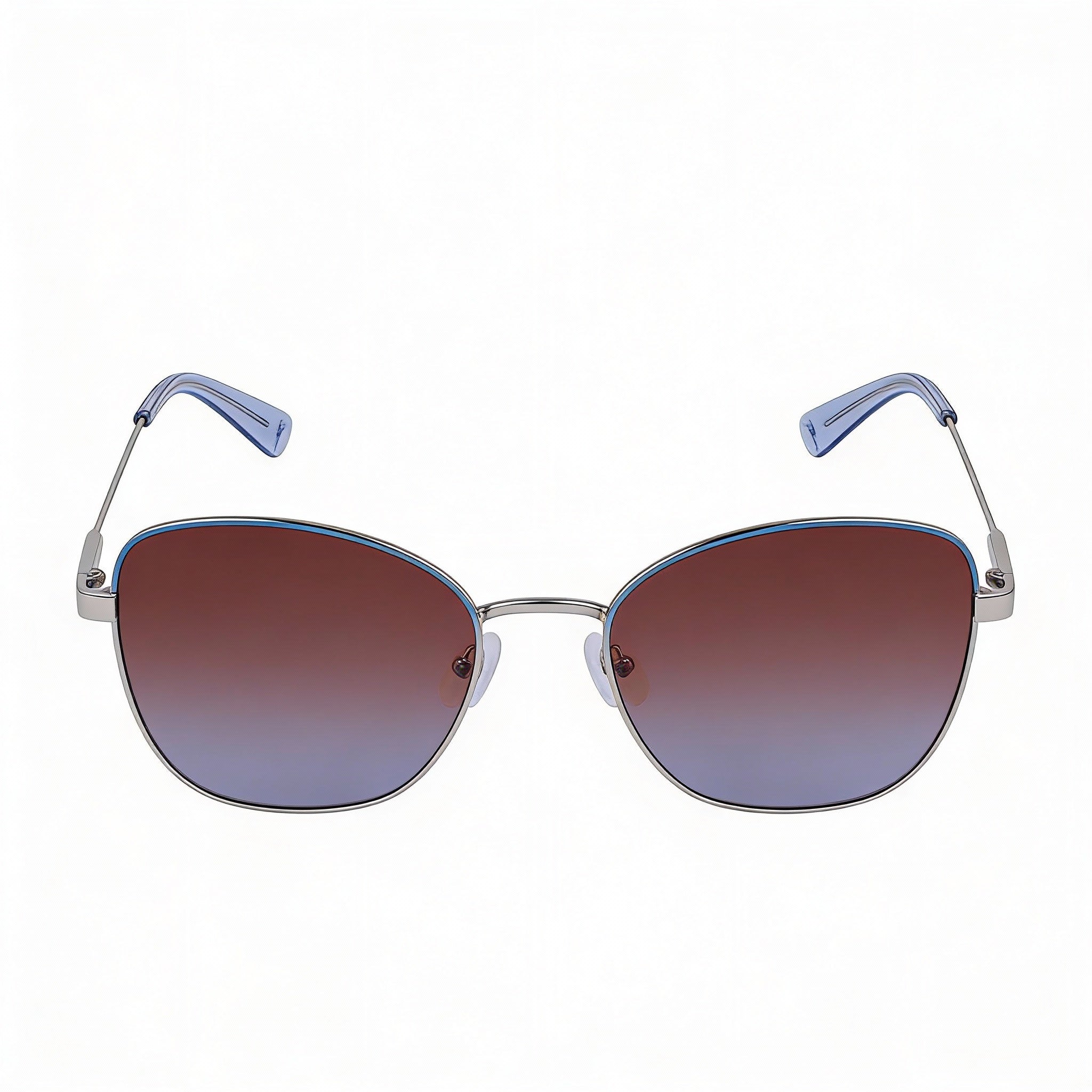 Gafas de sol Longchamp LO164S para mujer, estilo casual, con montura de acero de aleación azul plateado, no polarizadas, 57 mm, Photo 2