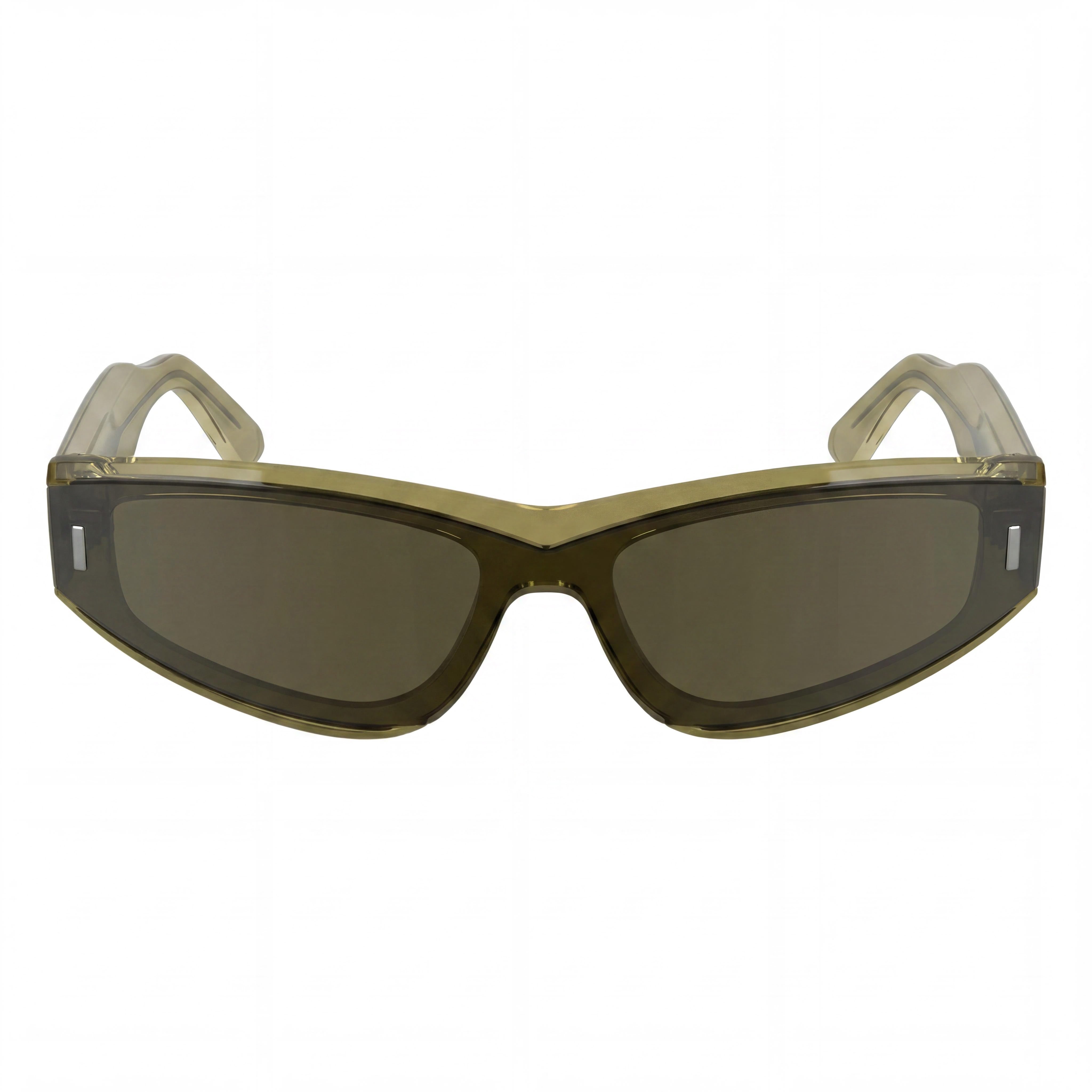 Calvin Klein Ck24534s Unisex Cat-Eye Acetate Light Brown Solid Brown Lens UV Protection Sunglasses 54mm, Photo 2