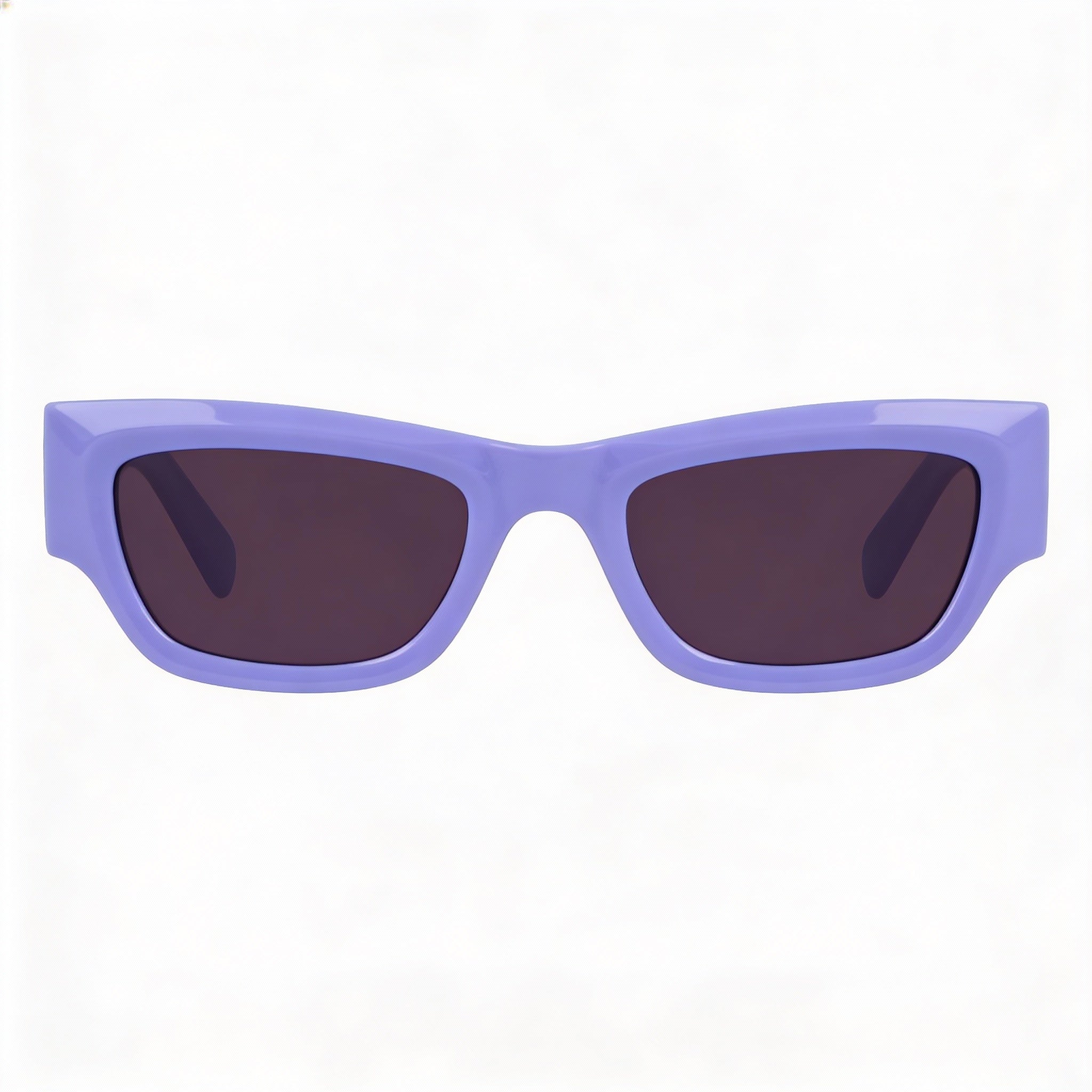 Karl Lagerfeld Paris Kl6141s Women's Violet Frame Rectangular Bio-Injected UV Protection Polycarbonate Sunglasses 52mm, Photo 2