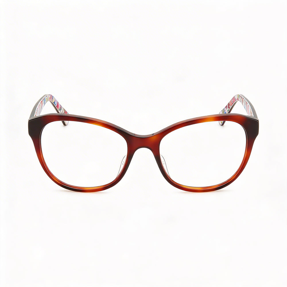 Kate Spade New York Nataly Women's Multicolored Plastic Frame with Clear Plastic Lenses 51-17-140