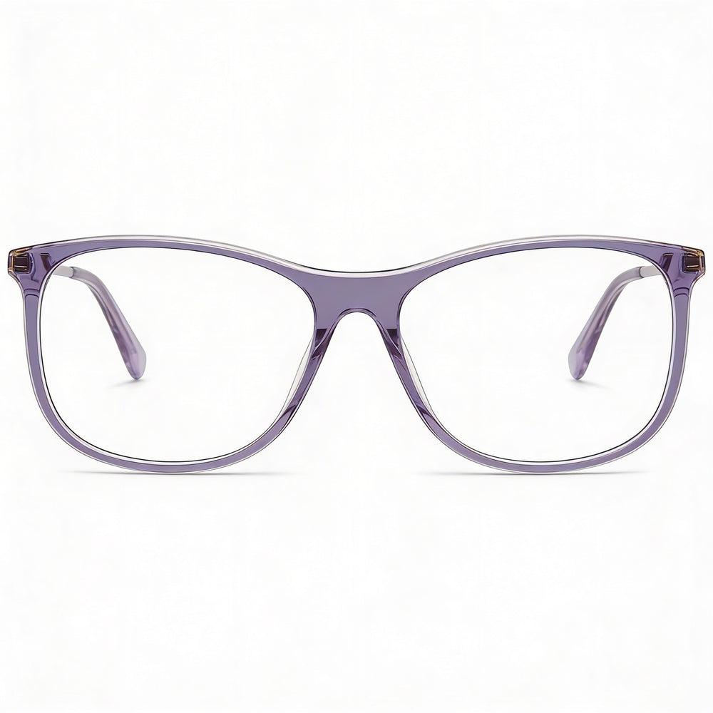 Love Moschino Modern Women's Violet Lilac Acetate Sunglasses 55mm
