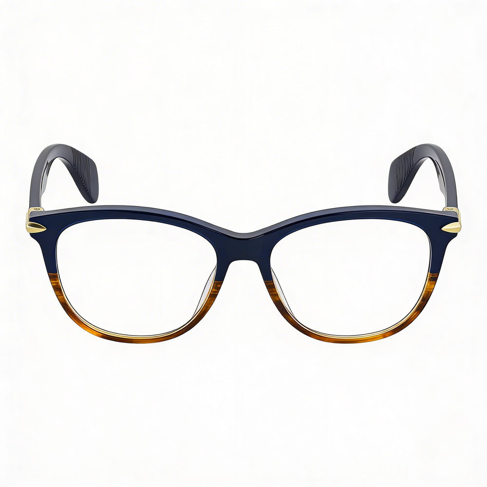 rag & bone Rnb3014 Women's Optical Frames Havana Blue 51-16-140