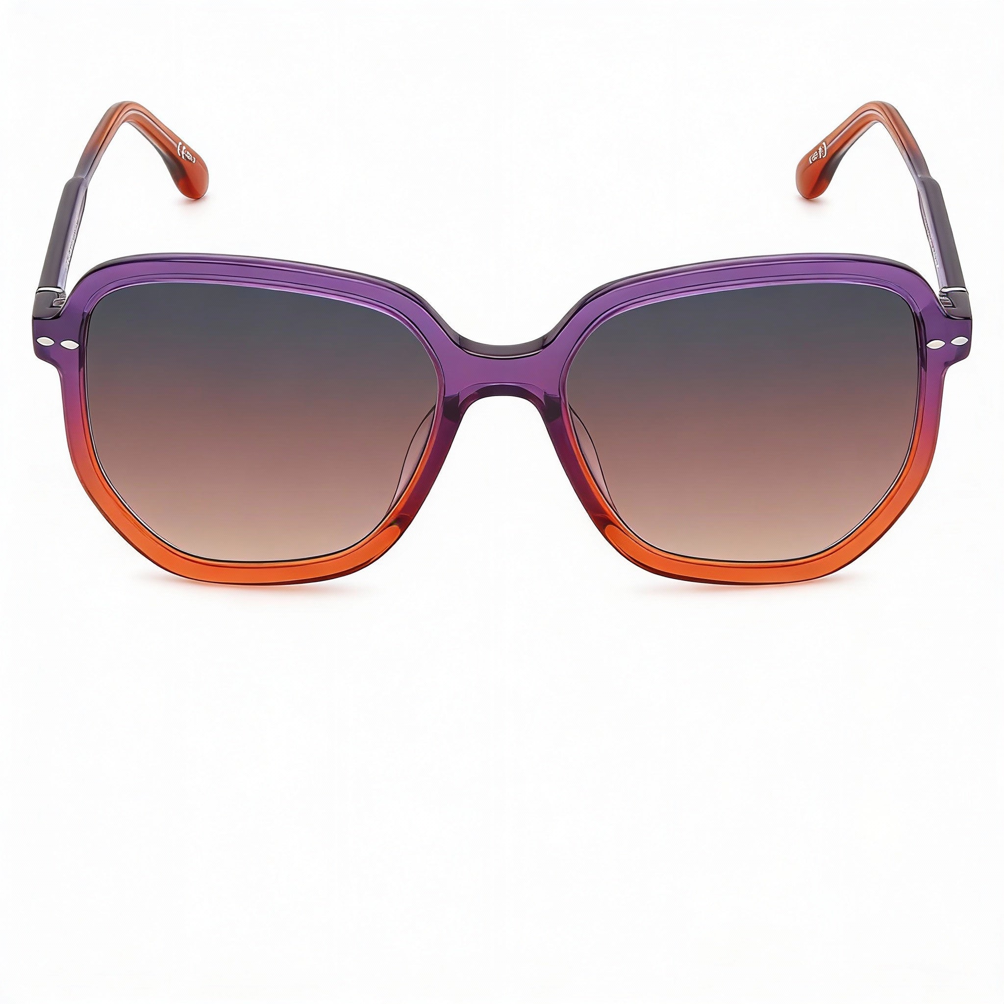 Gafas de sol Isabel Marant Casual Im 0097/G/S para mujer, de acetato, con protección UV, color violeta y naranja, 57 mm, Photo 2
