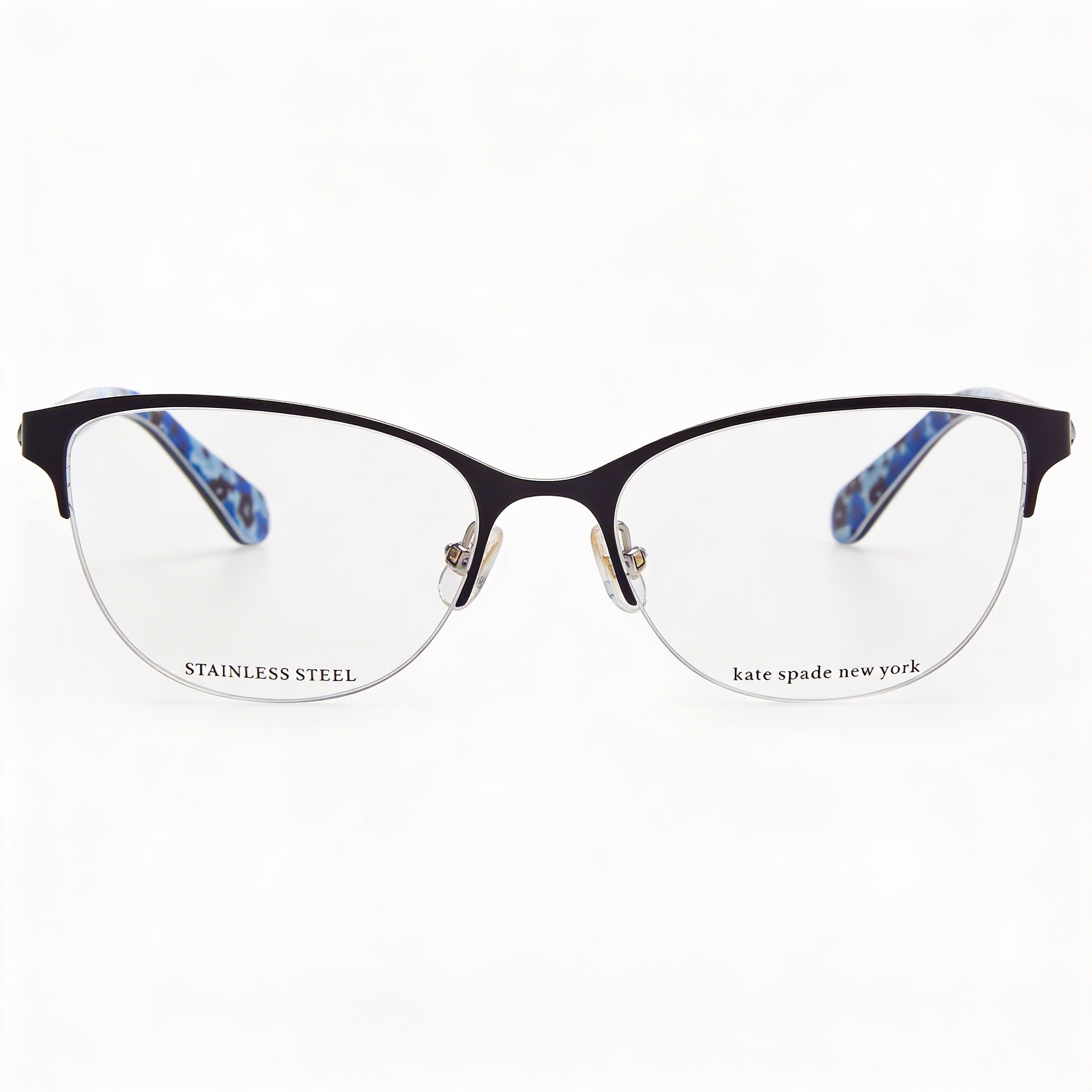 Gafas de sol Kate Spade New York Modern para mujer con montura de acero inoxidable y lentes de policarbonato, color lima, 51 mm, Photo 2