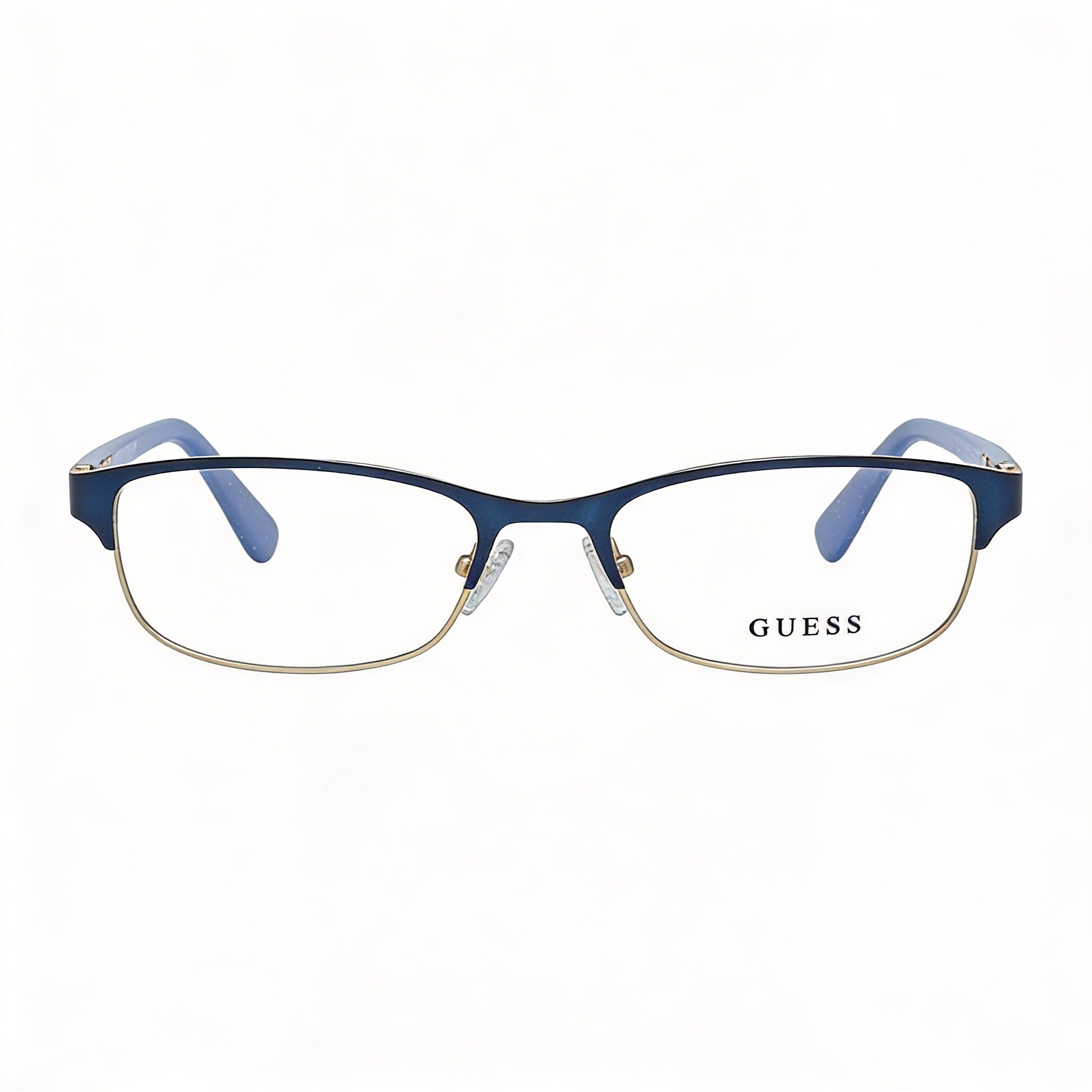 GUESS Gu2614 Unisex Polarized Clear Polycarbonate Lens Matte Blue Metal Frame Sunglasses Lens Width 52mm, Photo 2