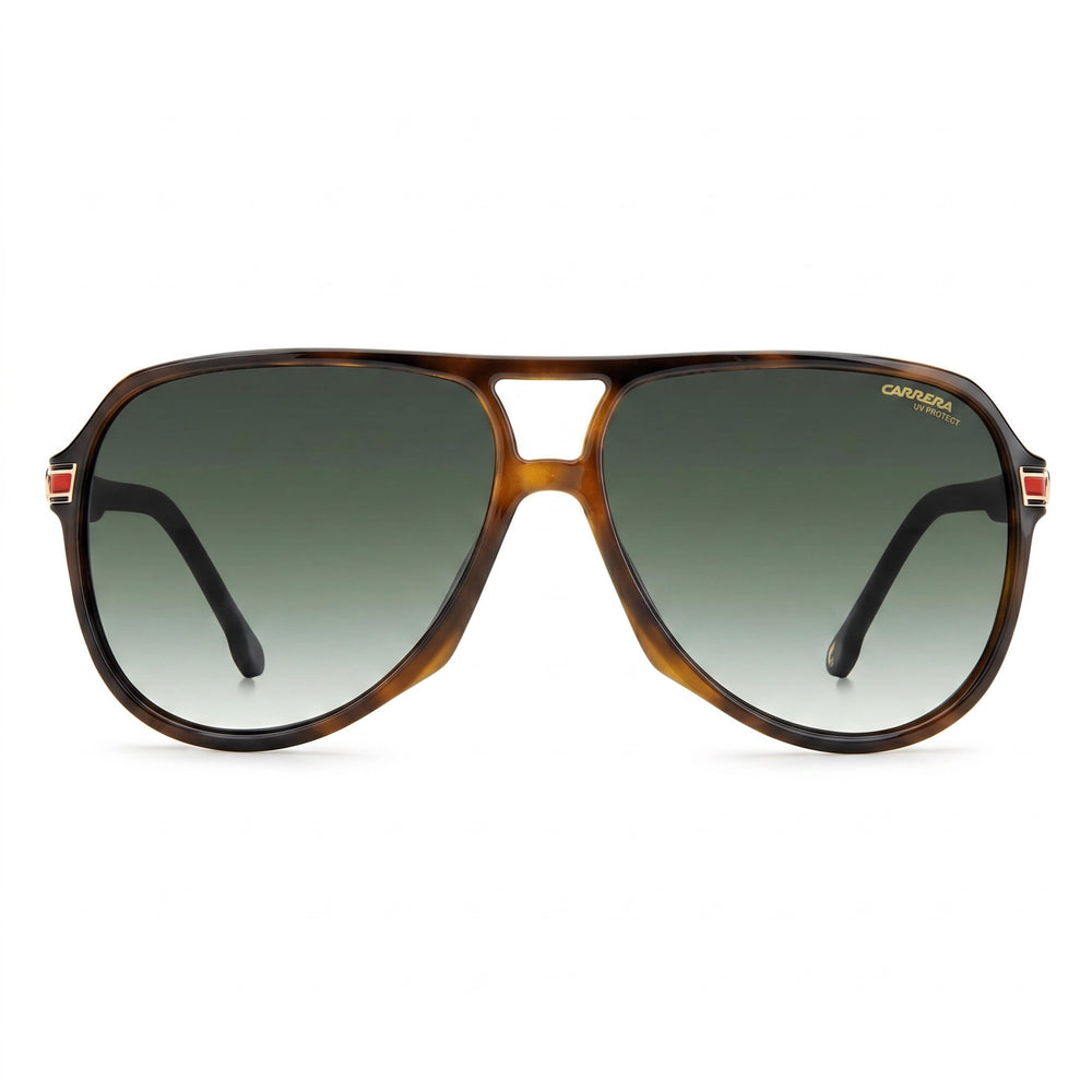 Carrera 1045/S Unisex Polyamide Pilot UV Protection Non-Polarized Sunglasses Havana Green Gradient 61mm