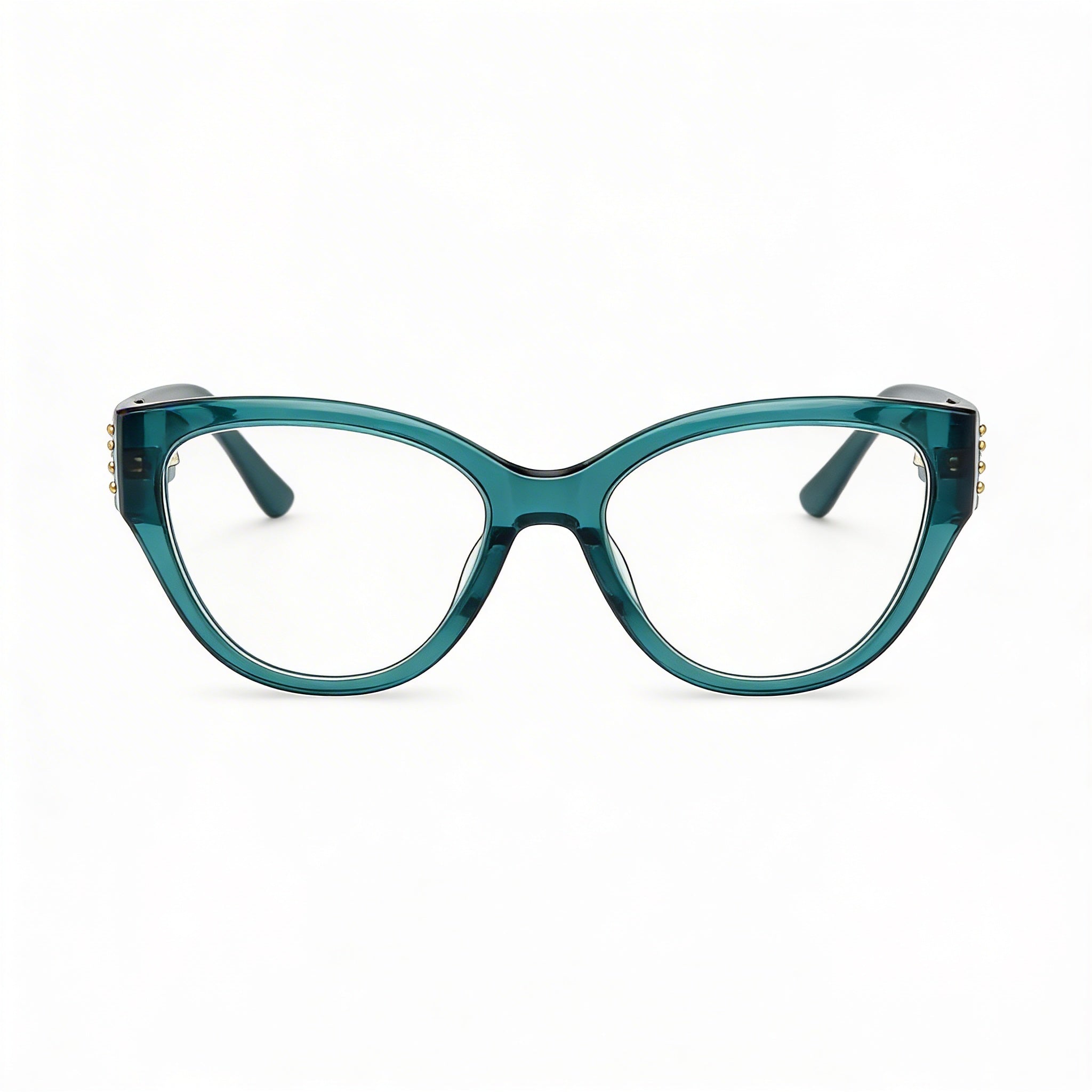 Gafas de plástico verde oscuro GUESS by Marciano Gm50018 para mujer, ancho de lente 54 mm, puente 17 mm, patilla 140 mm, Photo 2