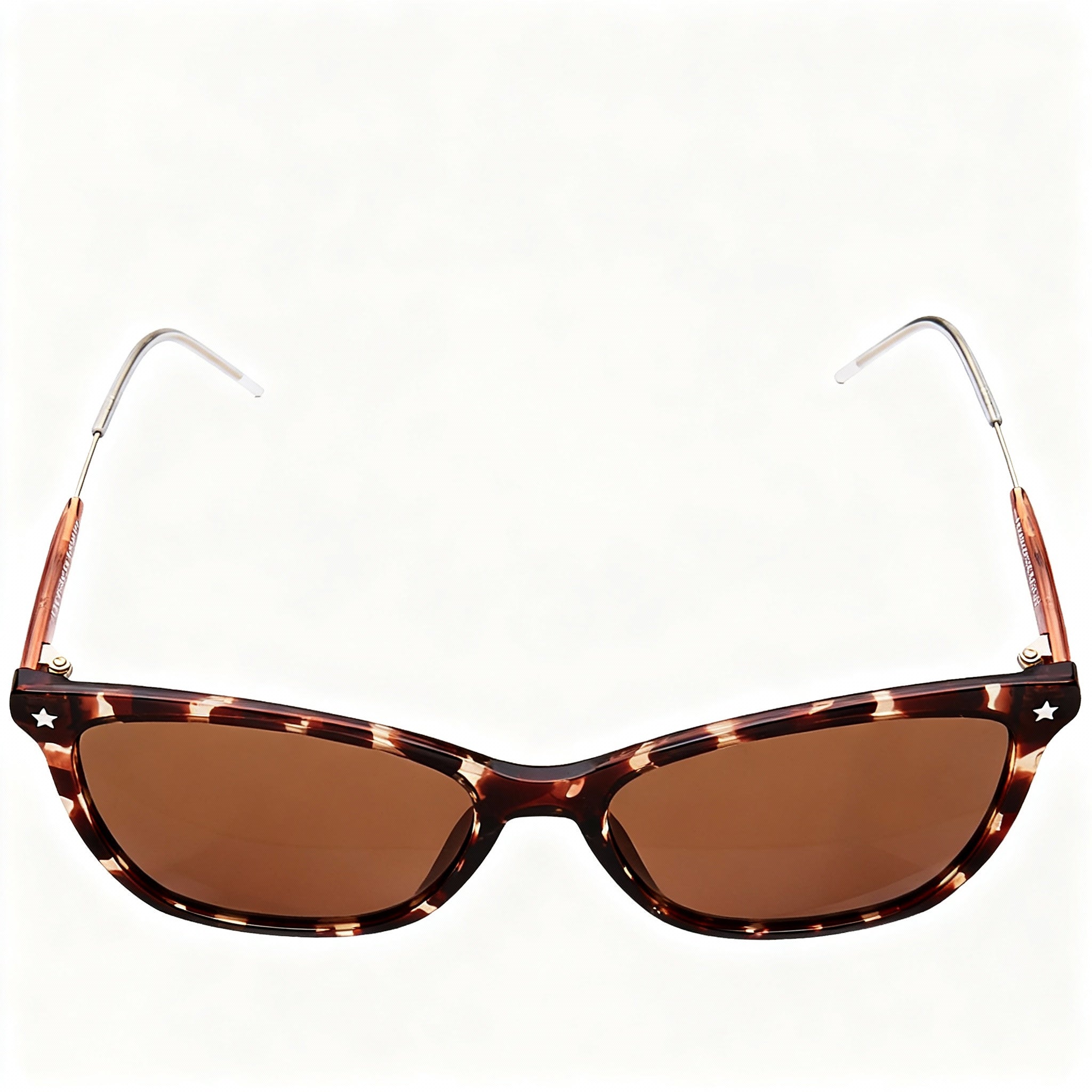 Tommy Hilfiger TH 1647/S Women's Dark Havana Polyamide Cat Eye Sunglasses, Brown Polycarbonate Lenses 54mm