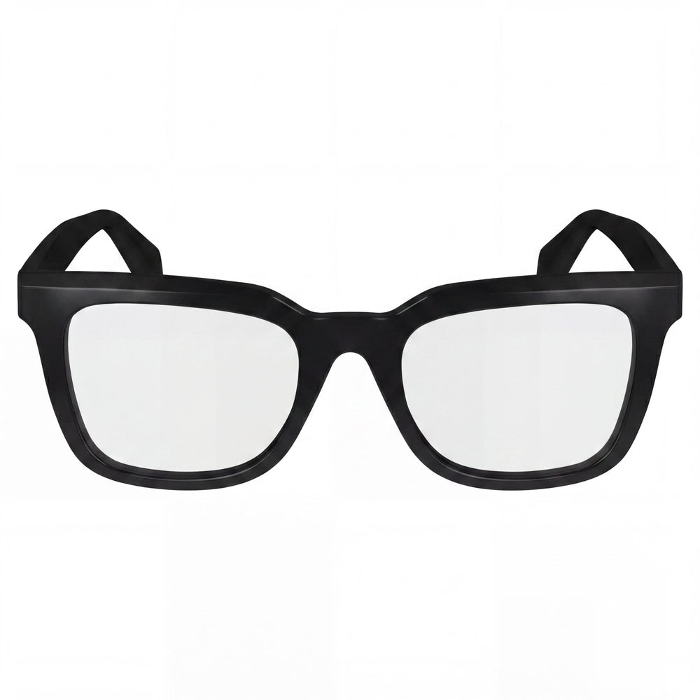 Salvatore Ferragamo Classic Model Men's Eyeglasses with Black Acetate Frame and 52mm Lens Width