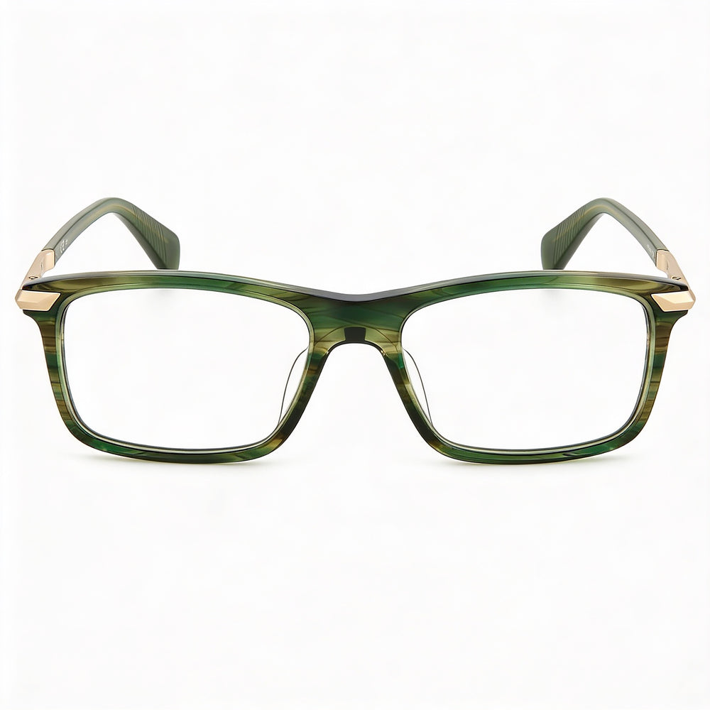 Gafas de sol modernas Rag & Bone de 54 mm para mujer con montura de acetato color caqui y lentes de policarbonato color caqui