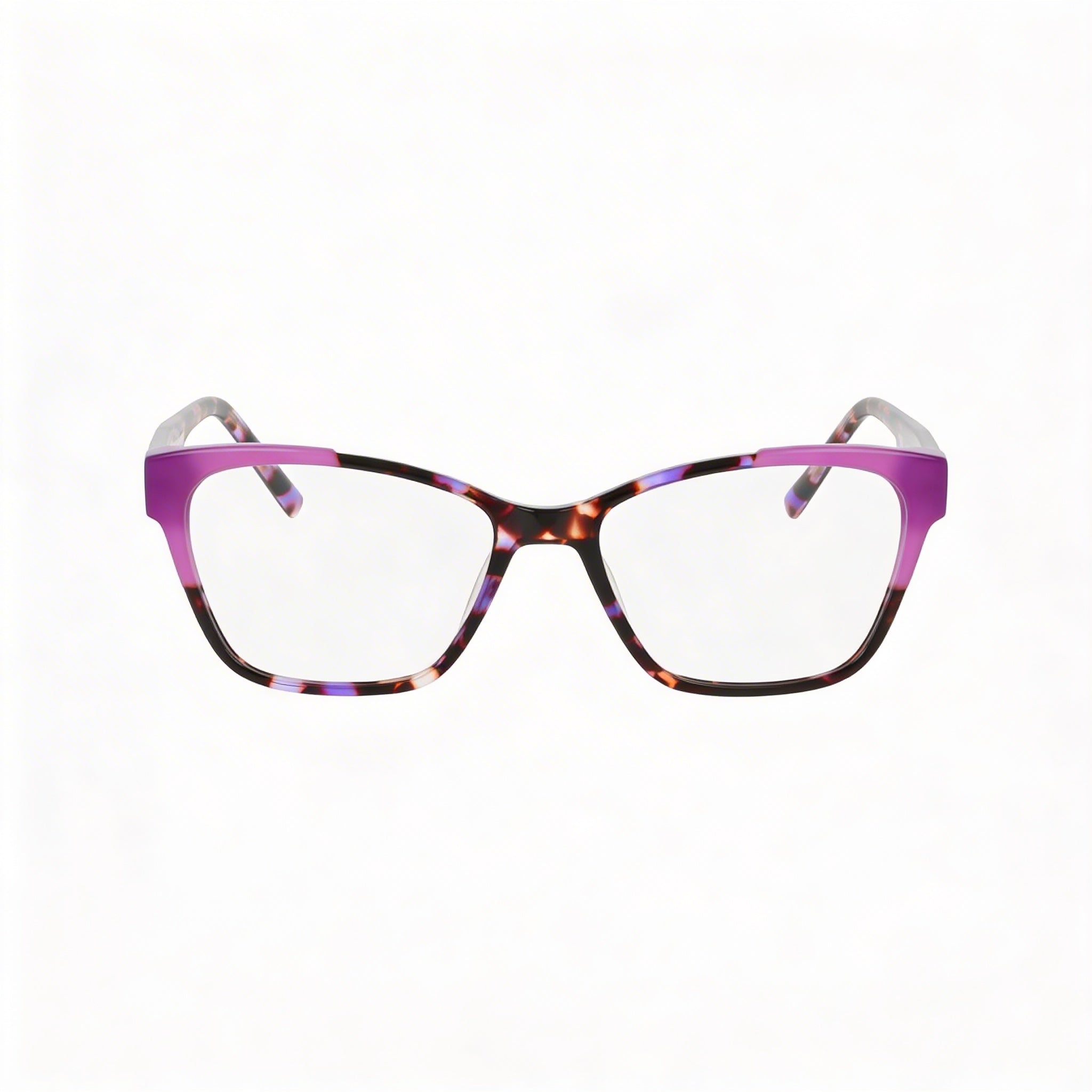 DKNY Dk5072 Women's Acetate Frame Eyeglasses Amethyst Tortoise Milky Purple 54-17-140, Photo 2