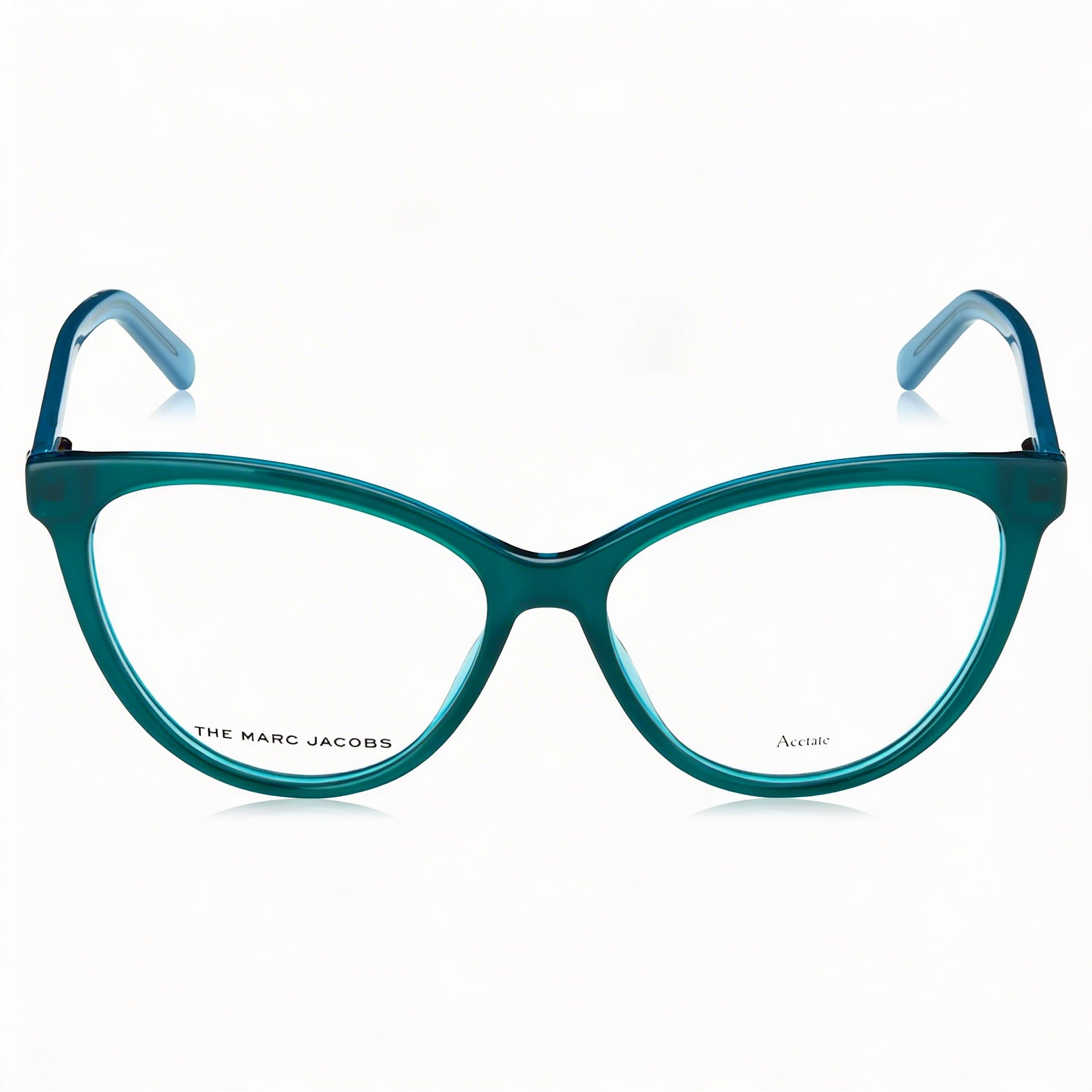 Marc Jacobs MARC 560 Women's Transparent Azure Green Acetate Frame Cat Eye Sunglasses 54mm, Photo 2