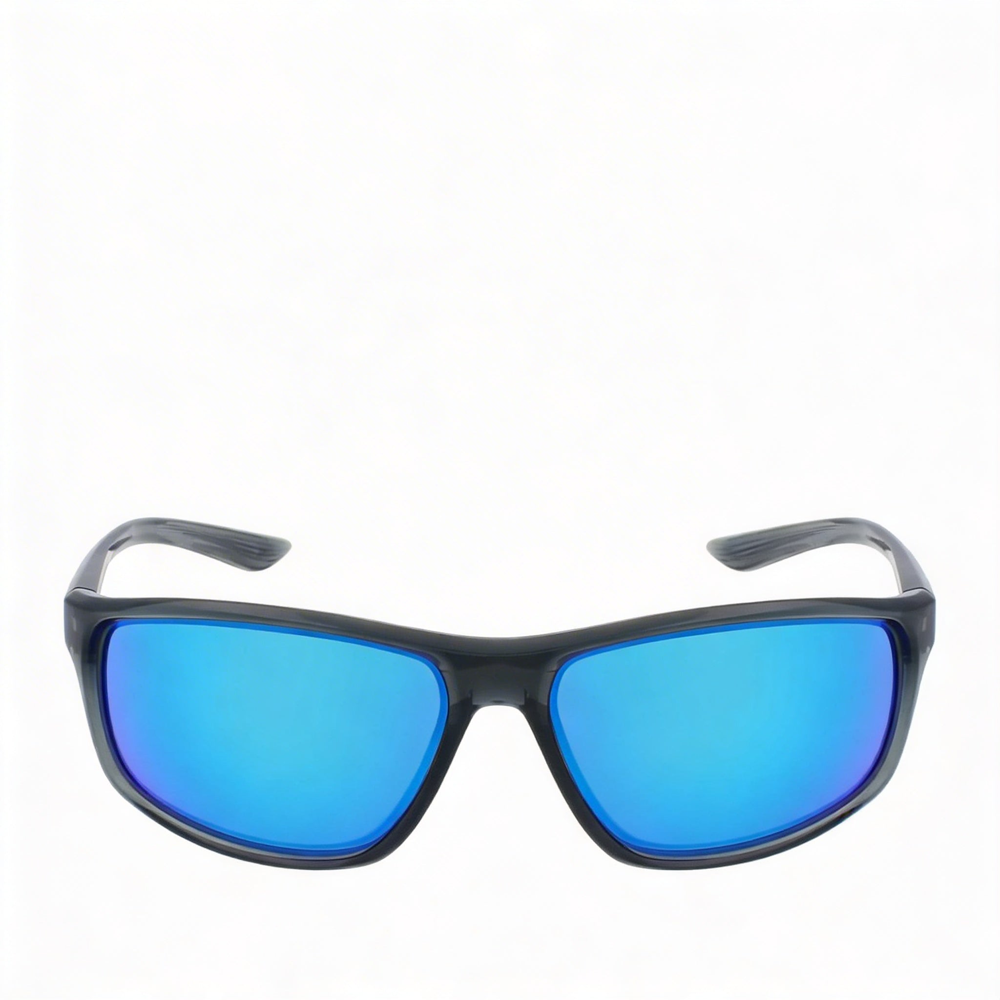 Nike Adrenaline Unisex Acetate Frame 100% UV Protection Non-Polarized Sunglasses Dark Grey Grey Blue Mirror 66mm, Photo 2