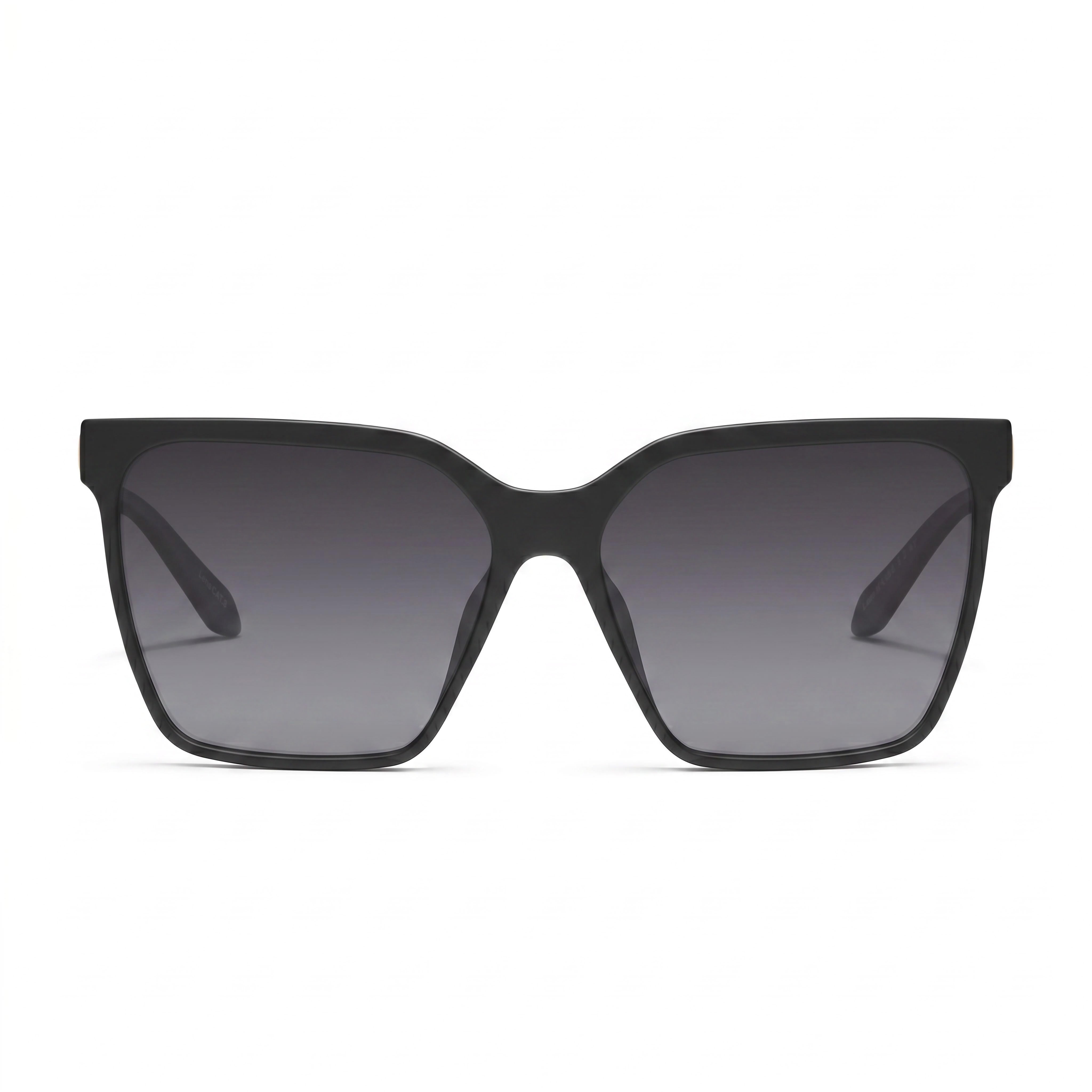 QUAY AUSTRALIA Level Up Remixed Gafas de Sol Polarizadas para Mujer con Montura Combinada Negra Mate y Lente Ahumada 149mm, Photo 2