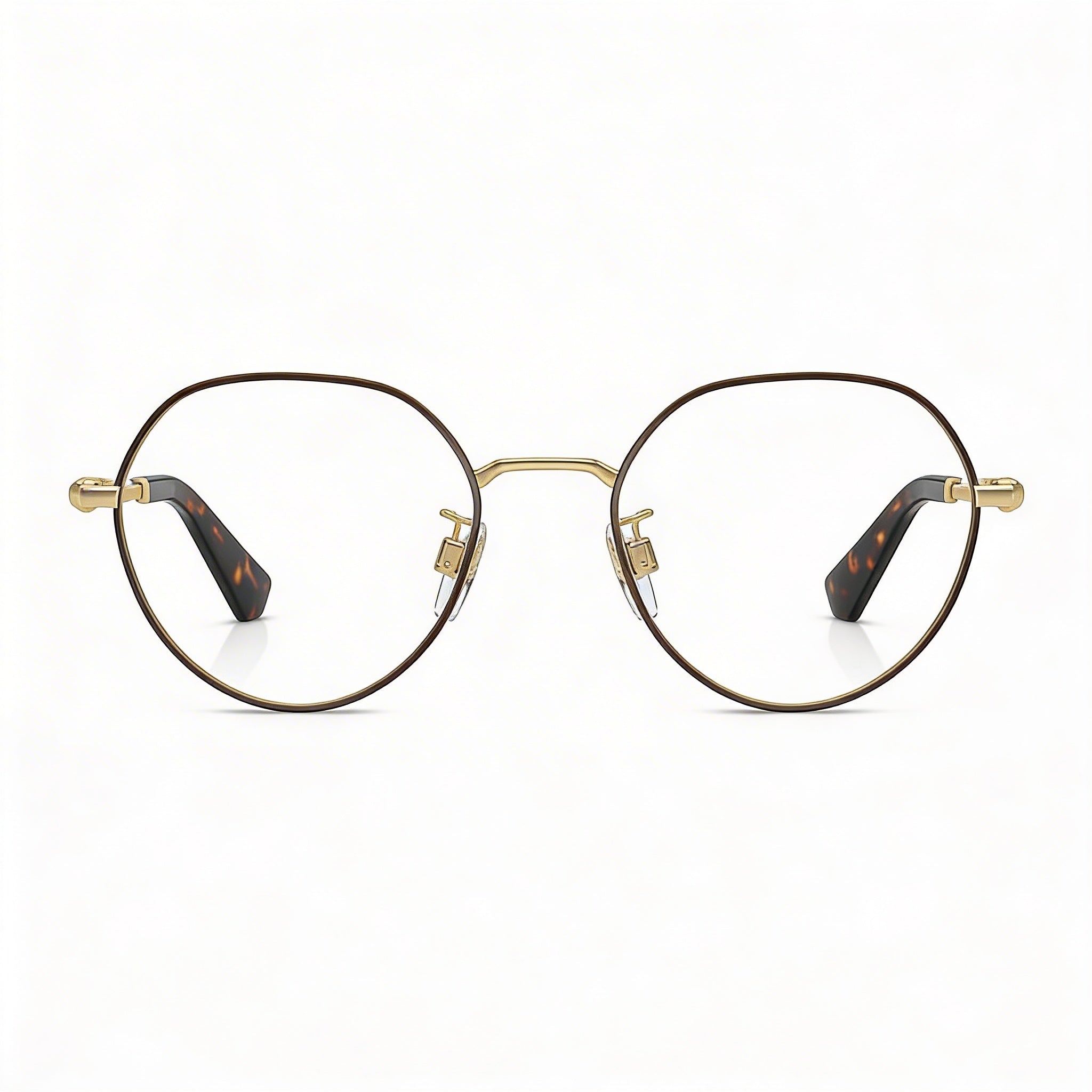 Monturas ópticas Burberry BE1388D de metal marrón para hombre con lentes de 51 mm, puente de 19 mm y patillas de 130 mm, Photo 1