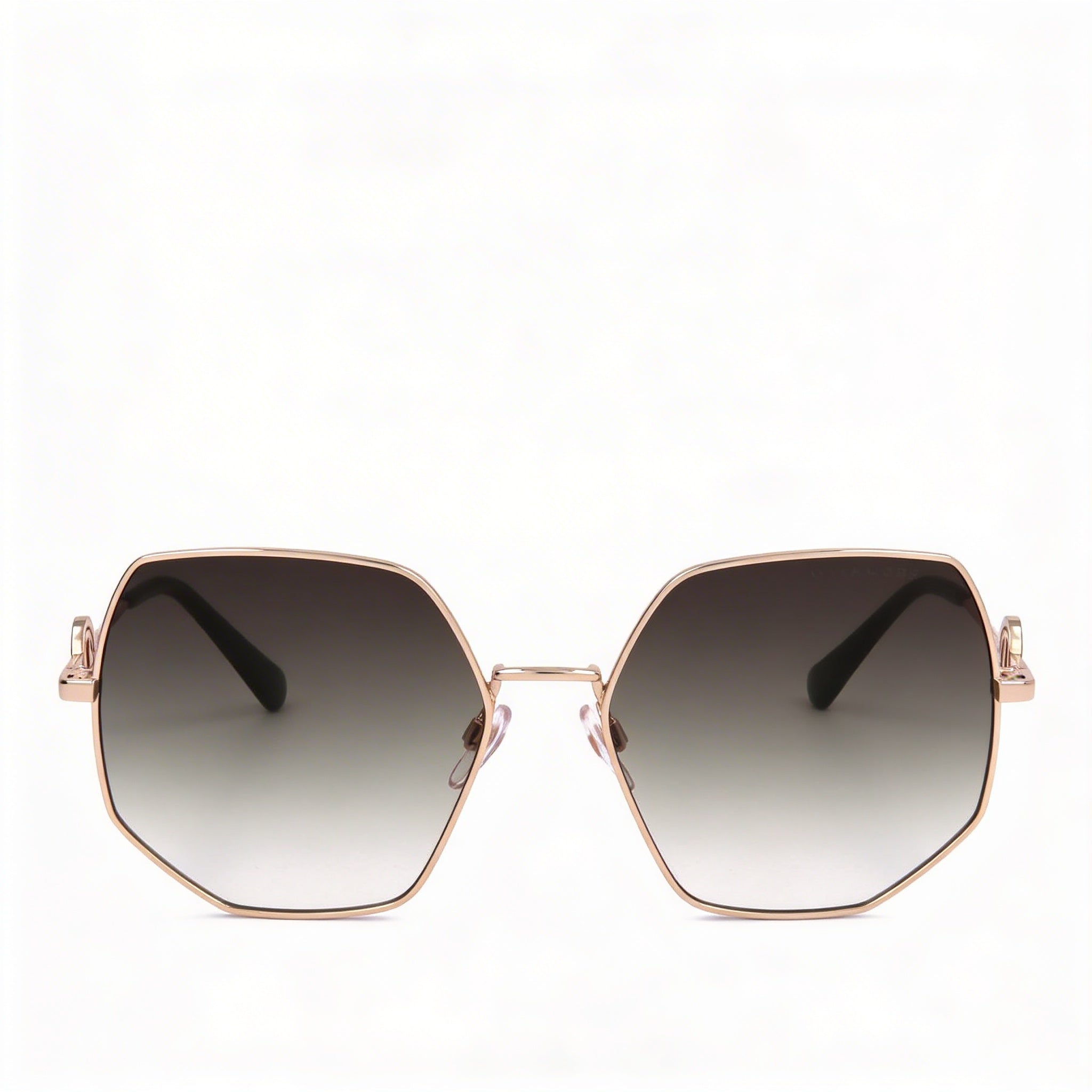 Marc Jacobs MARC 730/S Women's Casual Metal Sunglasses, Gold Green Frame, Green Shaded Lenses, 59mm, Photo 2