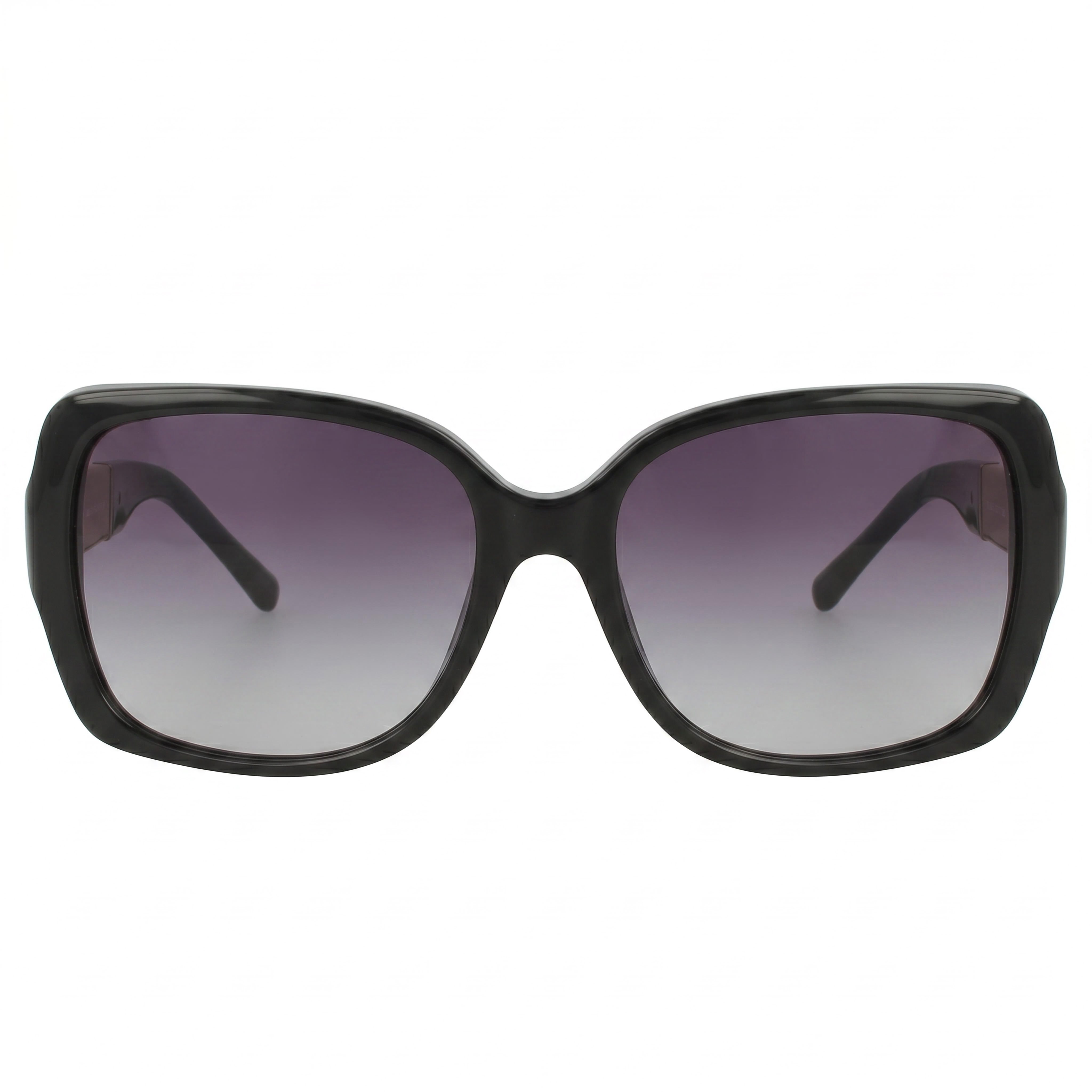 Gafas de sol Burberry BE4160 de mujer, de acetato negro, ligeras, resistentes a los arañazos, con protección UV y lentes grises degradadas de 58mm, Photo 2