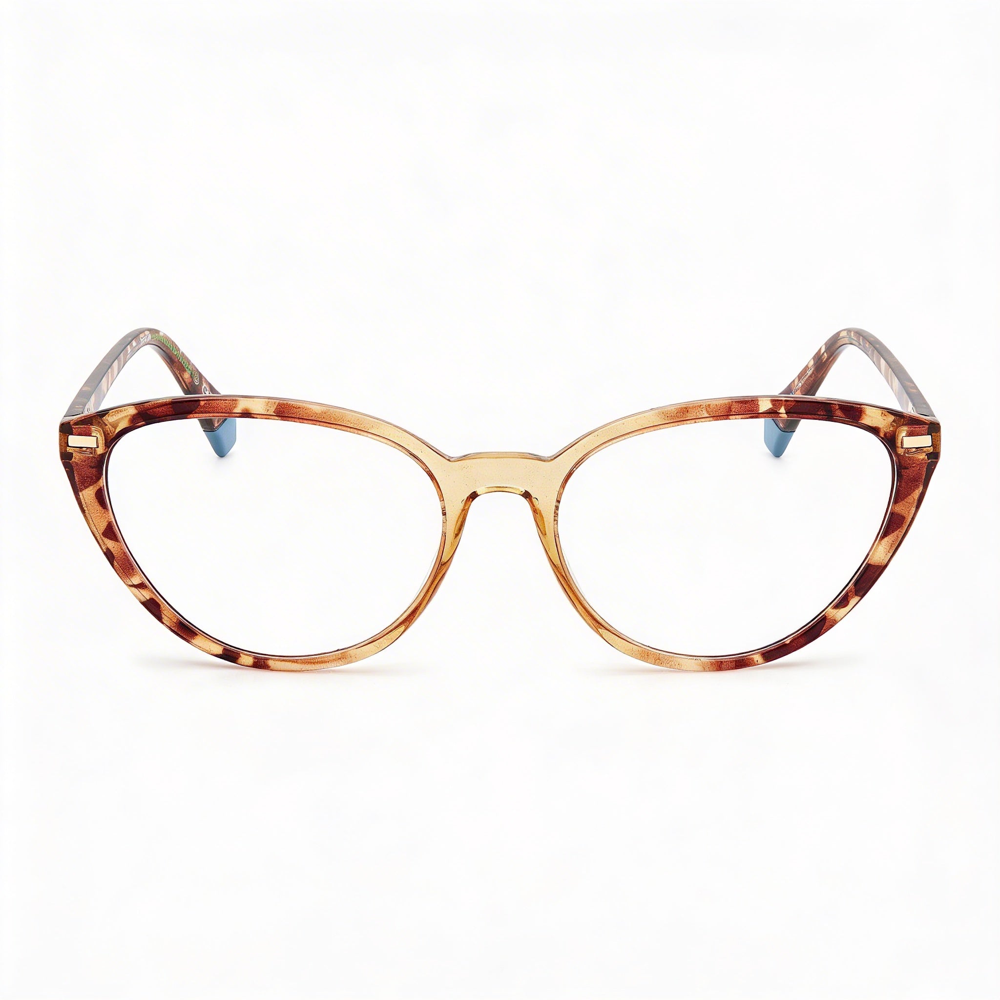 Polaroid Pld D432 Women's Cat Eye Full-Rim Injected Optical Frames Havana Beige 53-17-145, Photo 2