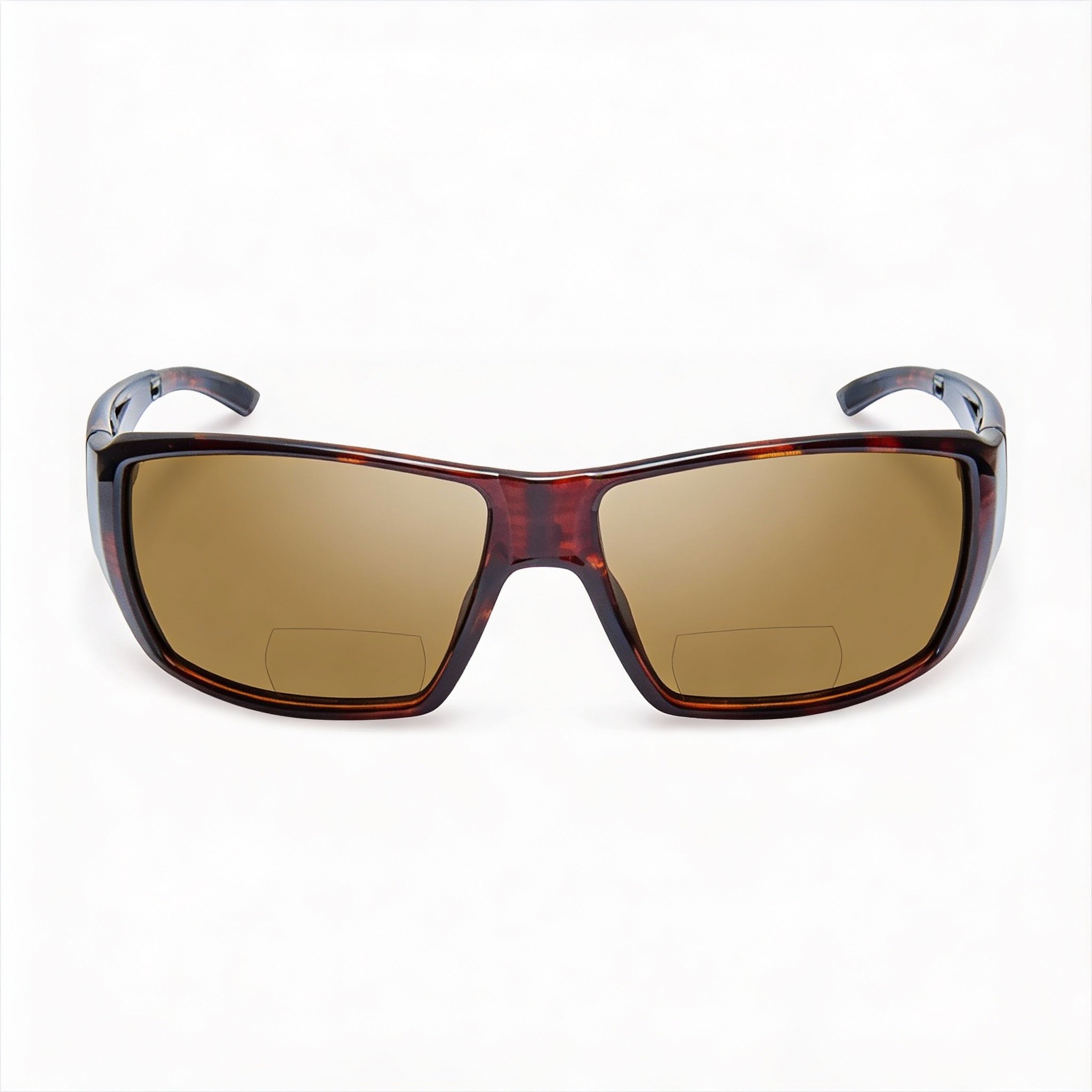 SMITH Guide's Choice Bifocals Unisex Polarized +2.50 Brown Lenses Matte Havana Evolve Frame 61mm UV Protection, Photo 1