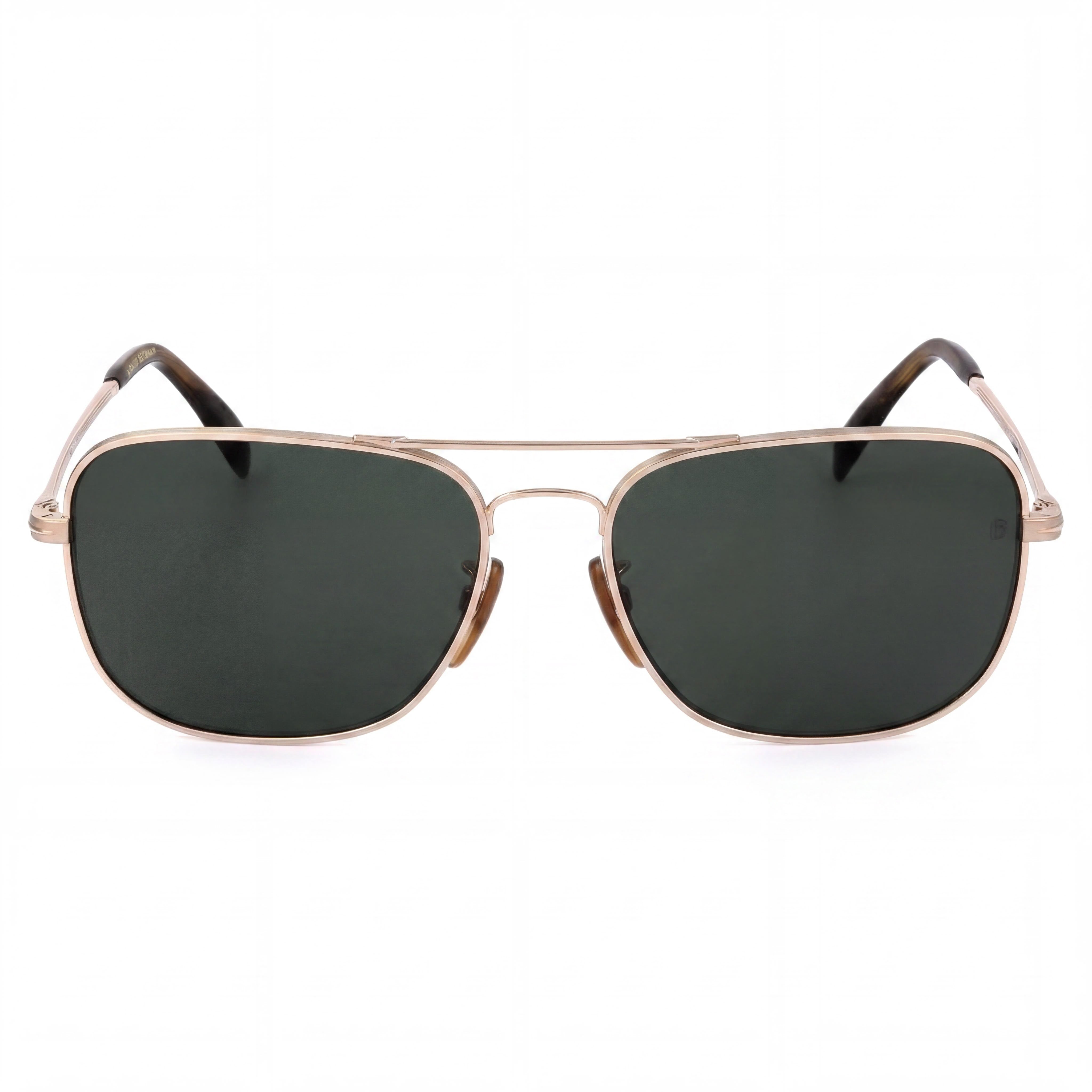 Gafas de sol David Beckham Db 1093/s unisex clásicas con montura dorada de acero inoxidable con protección UV de 59 mm, Photo 2