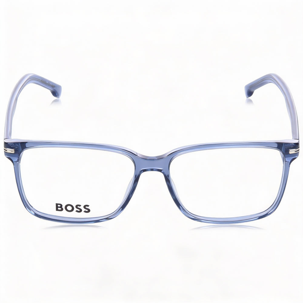 Gafas de sol HUGO BOSS Modern para hombre con montura de acetato azul y lentes de policarbonato 57-16-145