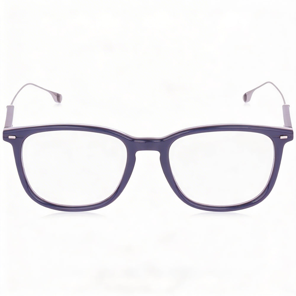 Hugo Boss Modern Boss 1359/bb Unisex Blue Striped Grey Plastic Eyewear 52mm