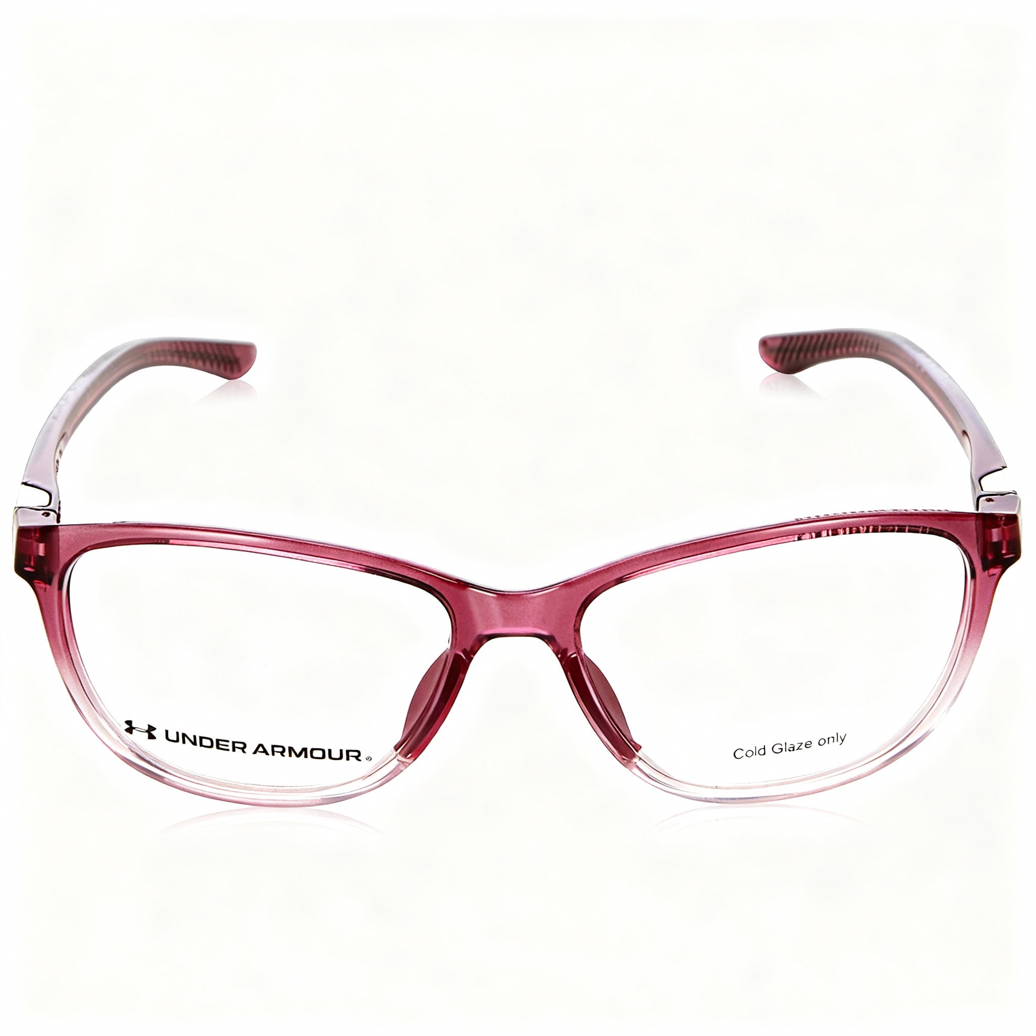 Under Armour UA 5038 Men's Polyamide Frame Polycarbonate Lens Burgundy Non Polarized Sunglasses 54mm