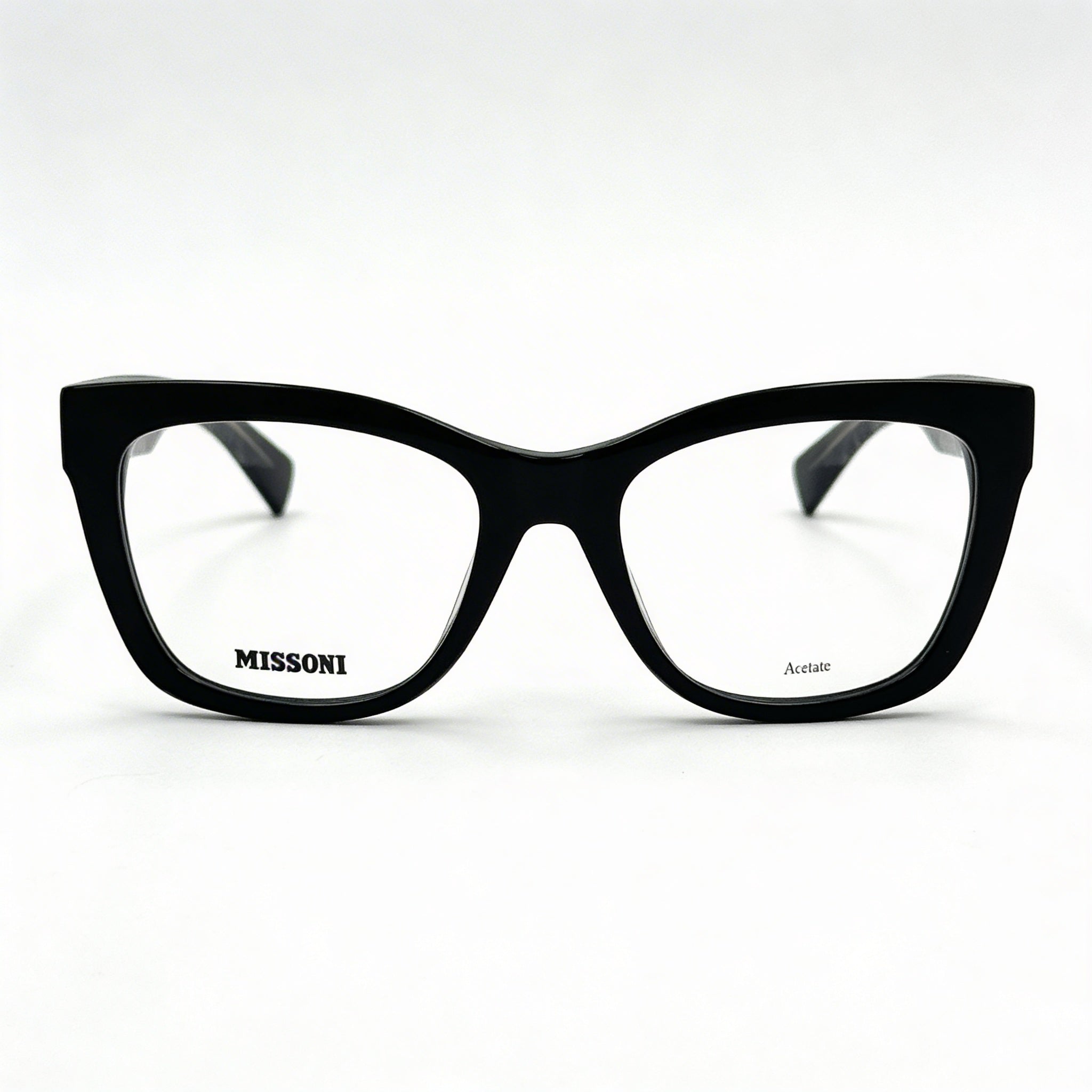 Gafas Missoni Casual para Mujer, Acetato Negro, Tamaño del Armazón 53mm Lente, 19mm Puente, 140mm Patilla, Photo 2