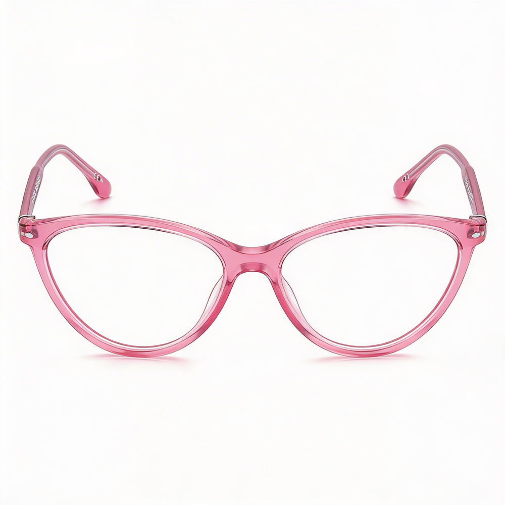 Gafas de sol de mujer Isabel Marant de moda en rosa con montura de acetato rosa y lentes de policarbonato rosa de 55 mm