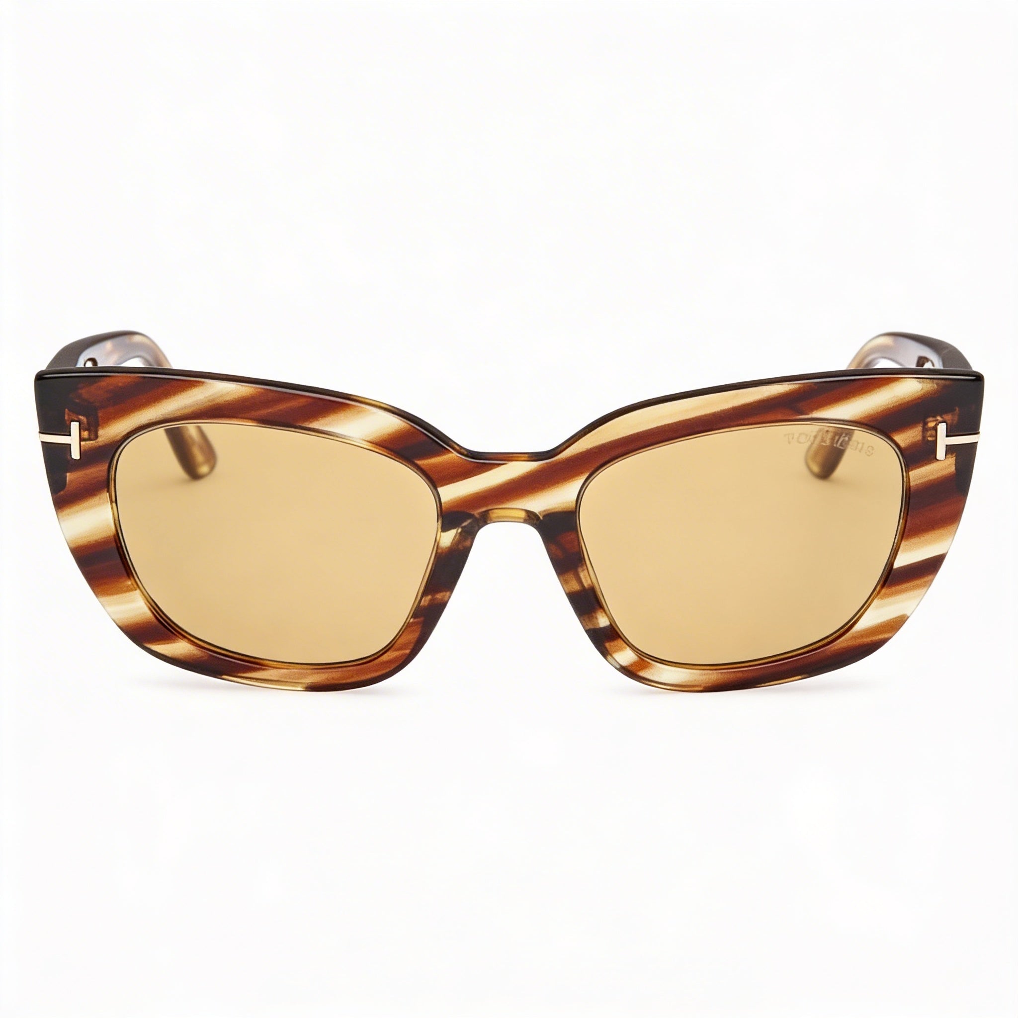 Gafas de sol polarizadas unisex Tom Ford Classic FT1190, color rubio habano y negro, Photo 2