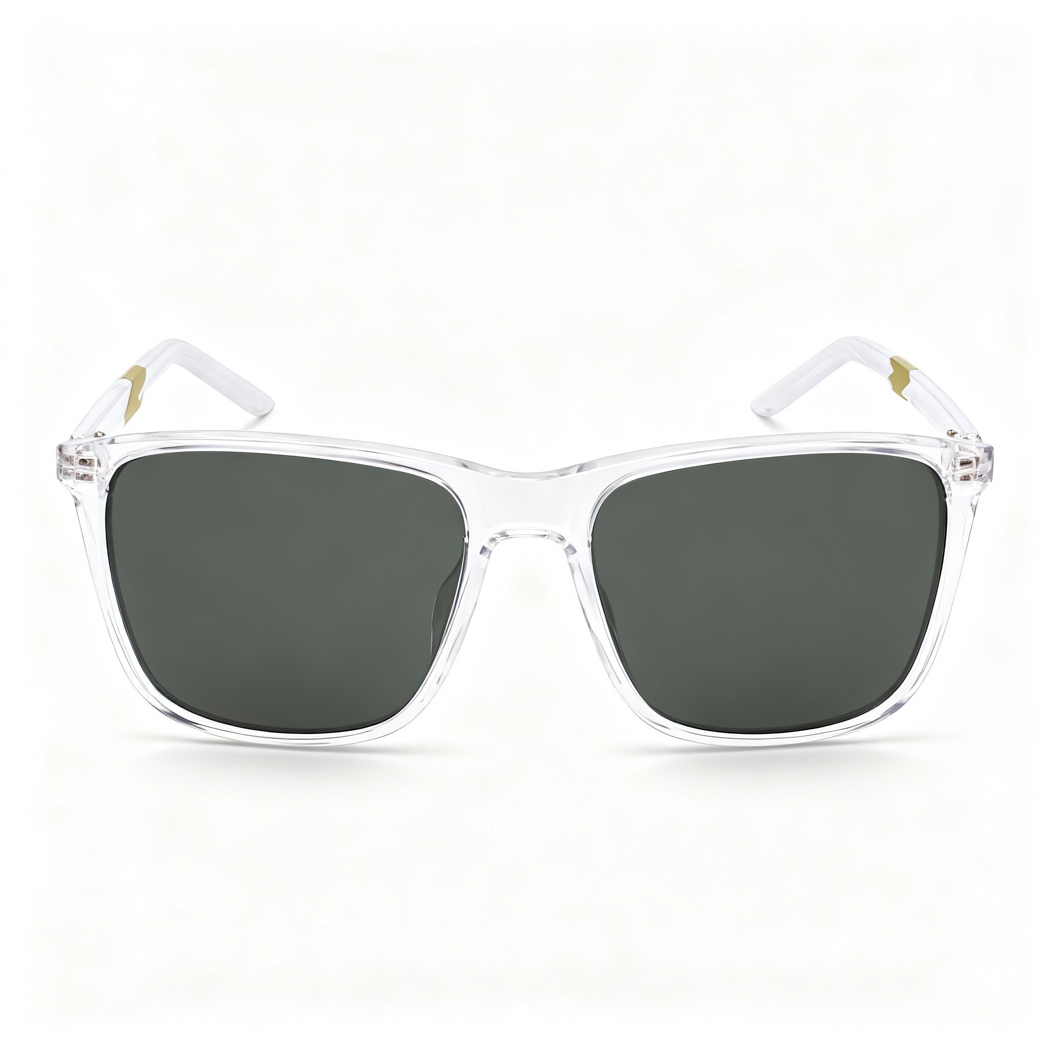 Nike STATE DV2290 Modern Unisex Injected Clear Green Polycarbonate Non-Polarized Eyewear 55mm