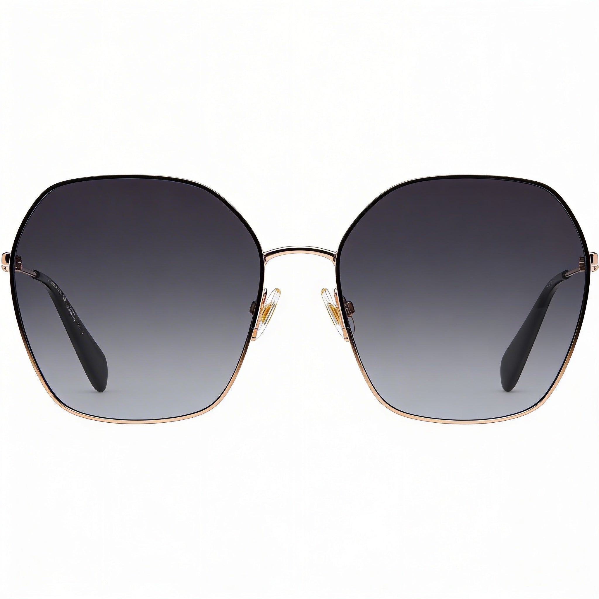 kate spade new york Gafas de sol de mujer de temporada en oro, azul y marrón, de acero inoxidable, con protección UV, de 57 mm, Photo 2