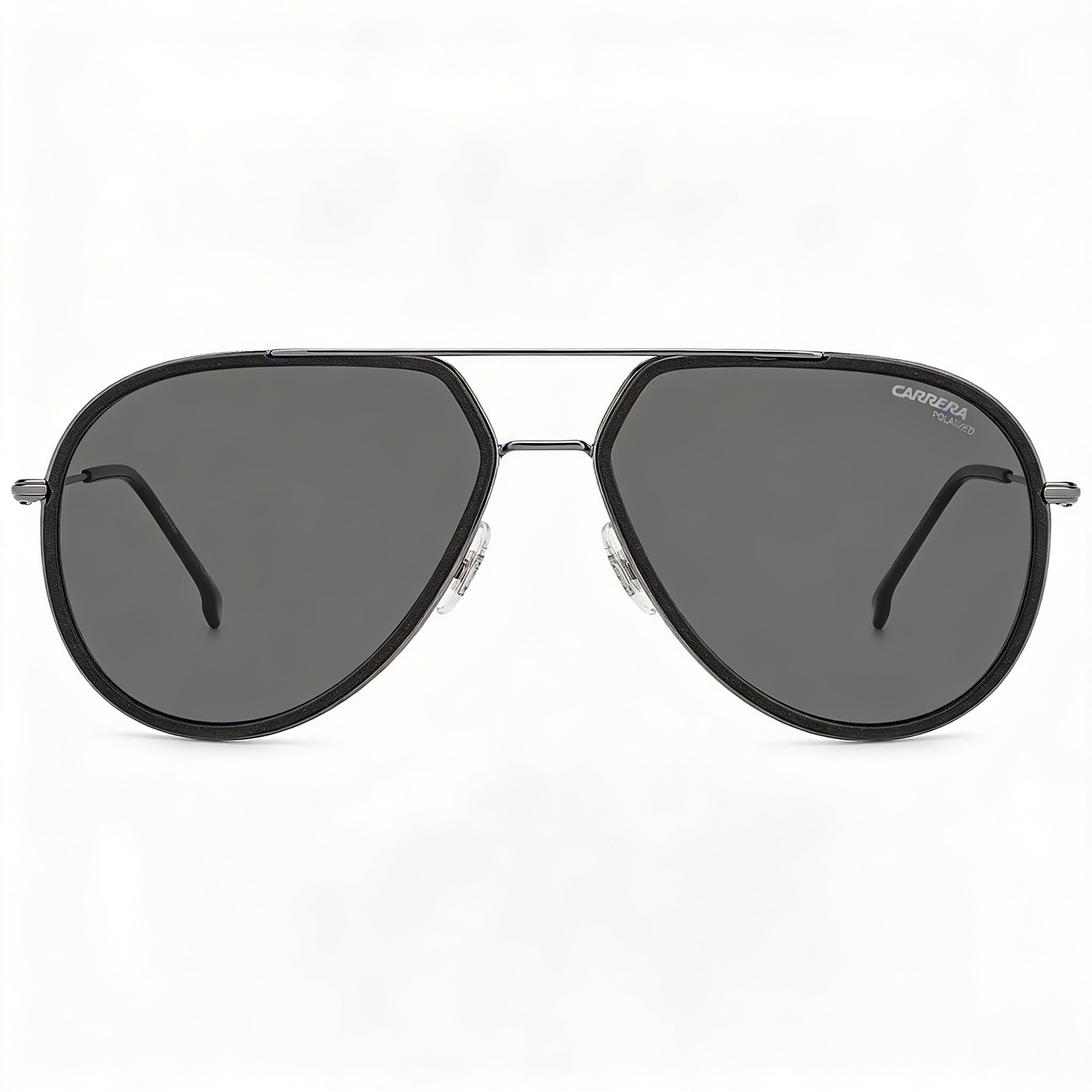 Carrera CARRERA 295/S Unisex Metal Frame Sunglasses with Matt Black Polycarbonate Lenses, 65.7mm Lens Width, Photo 2