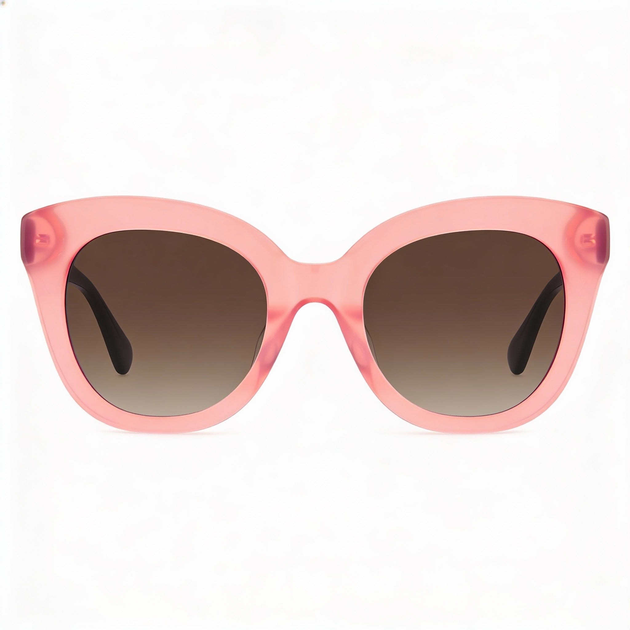 Kate Spade New York Seasonal Women's Pink Brown Plastic Brown Shaded Non-Polarized Sunglasses 50mm, Photo 2