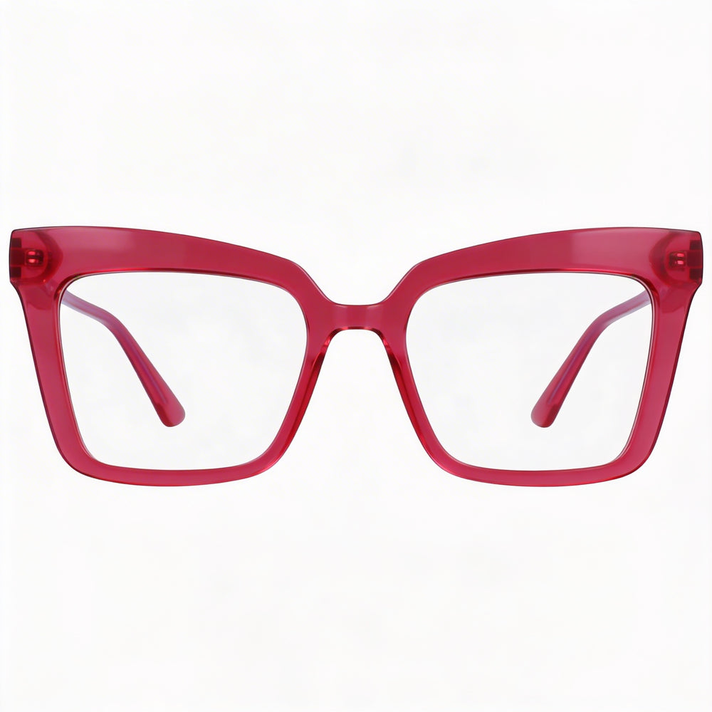 Gafas de sol KARL LAGERFELD Modern KL6136 para mujer, montura inyectada, lentes de policarbonato color cereza, no polarizadas, 51 mm
