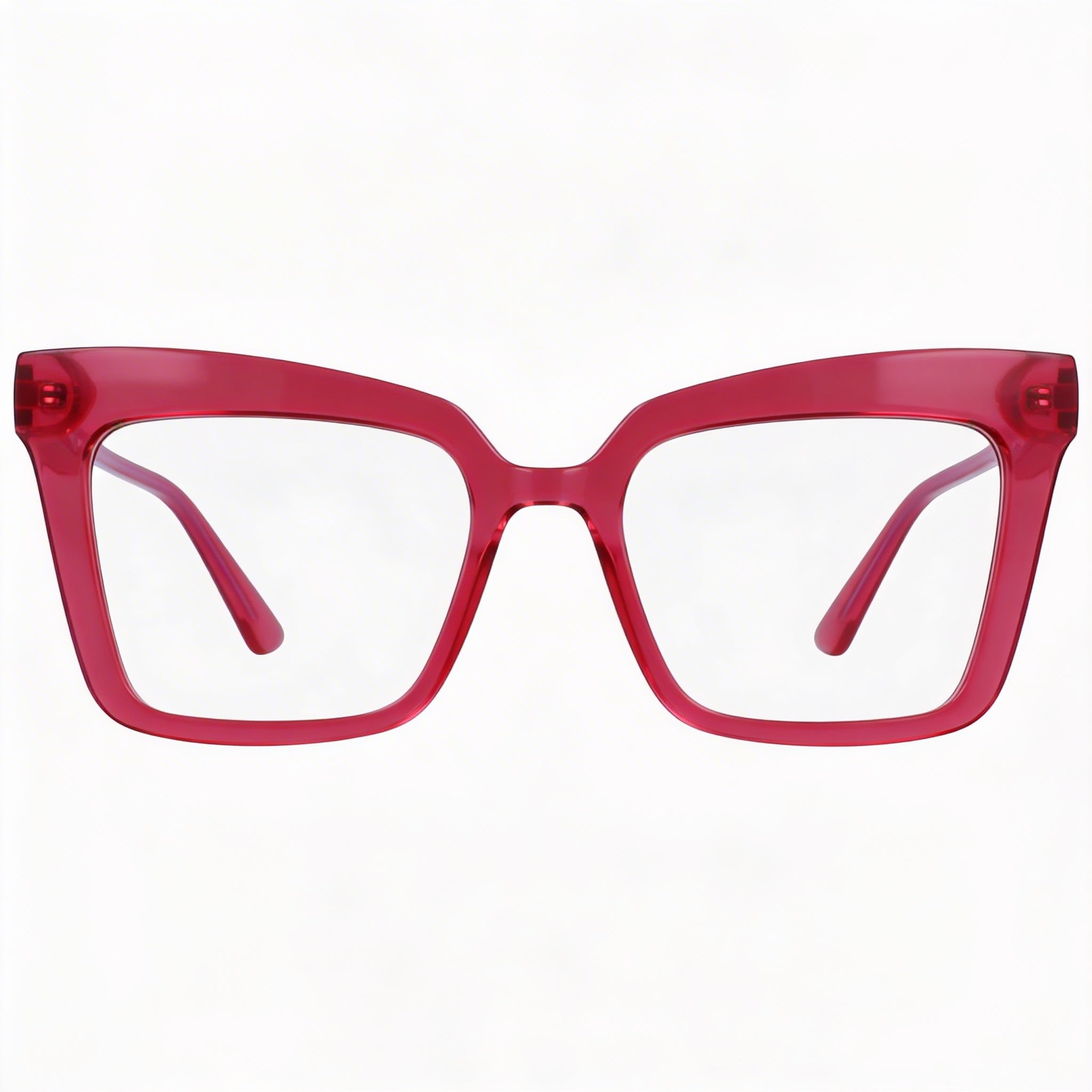 KARL LAGERFELD Modern KL6136 Women's Iniettato Frame, Polycarbonate Cherry Lenses, Non-Polarised Sunglasses 51mm, Photo 2