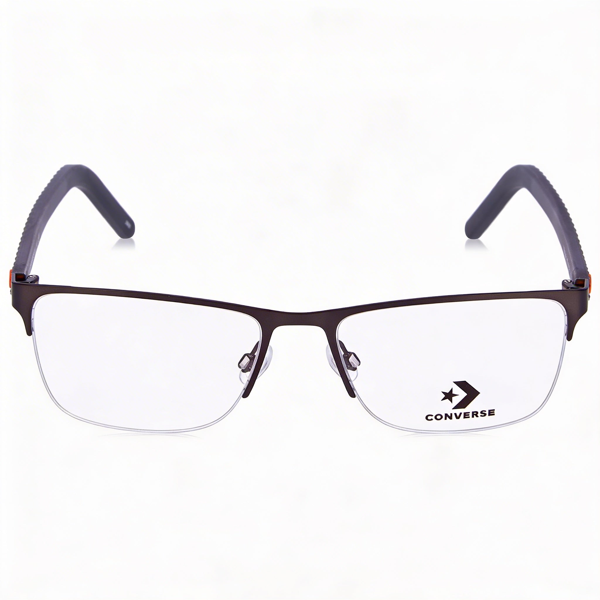 Converse CV3016 Men's Modern Plastic Optical Frames, Satin Gunmetal Polycarbonate Lenses, 55mm, Photo 2