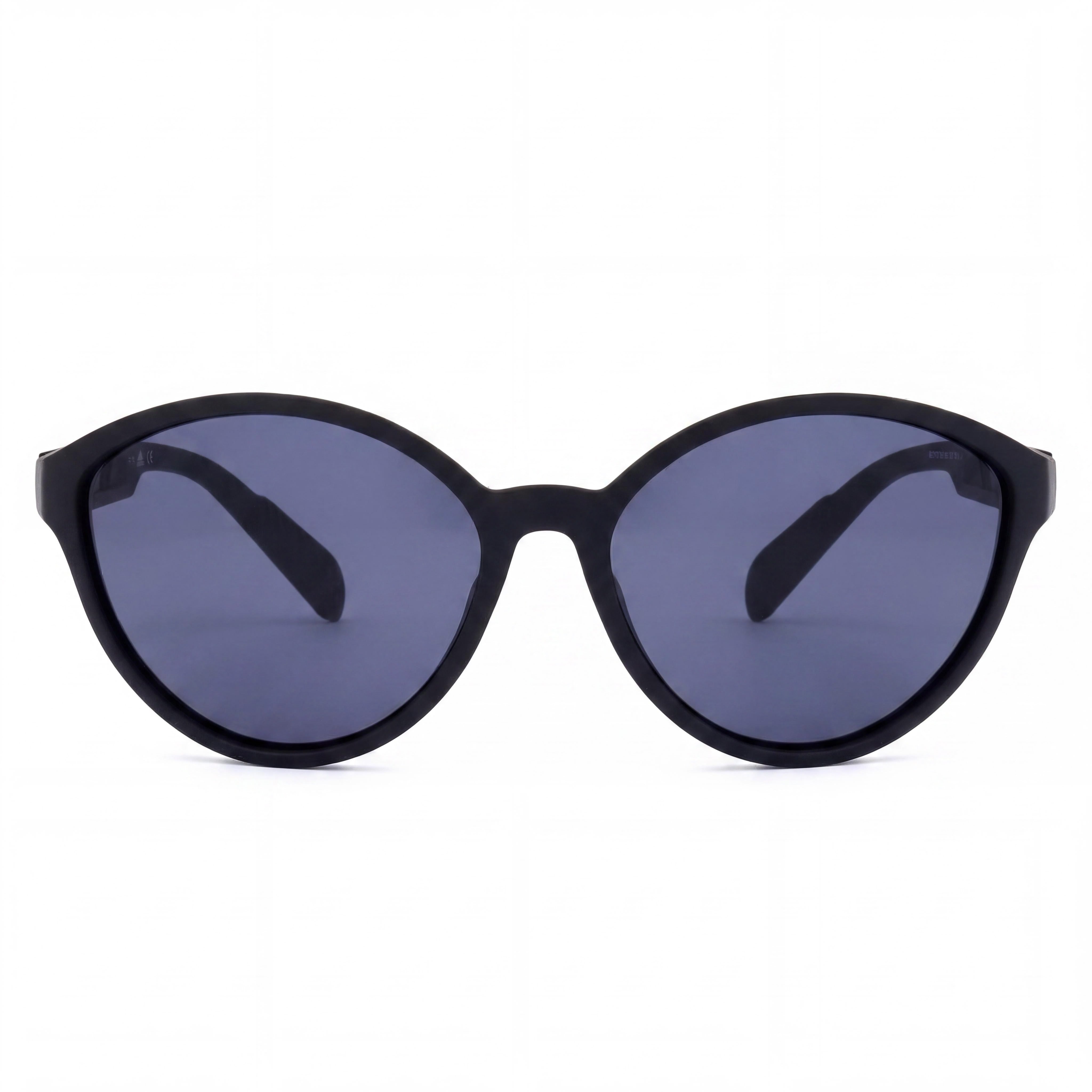 adidas Women's Sp0012 Sport Sunglasses, Matte Black Plastic Frame, Light Purple/Grey Lenses, UV Protection, 61mm, Photo 2