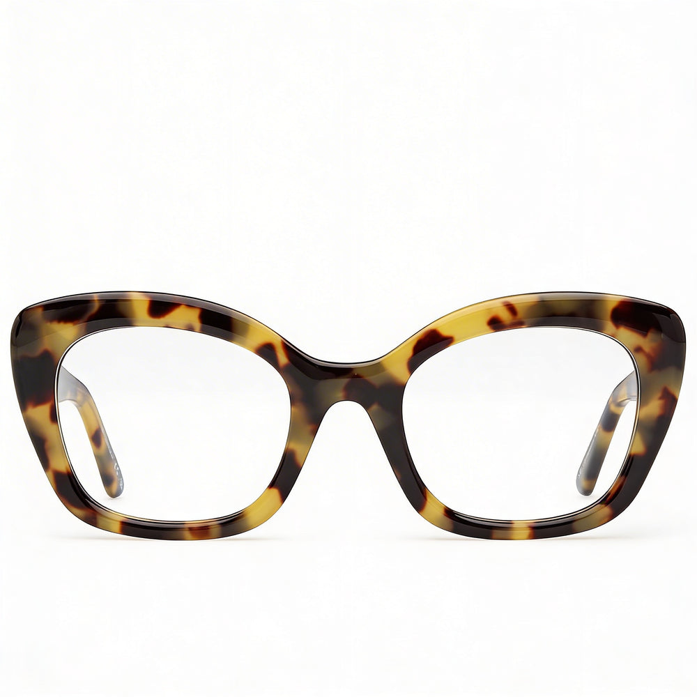 Guess Gu50225 Women's Eyeglasses with Blonde Havana Plastic Frame and Polycarbonate Lenses (51-22-140)