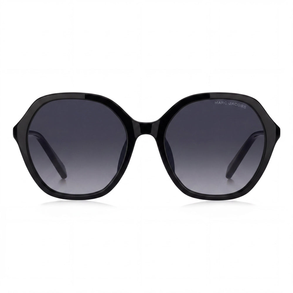 Marc Jacobs Casual MARC 728/F/S Women's Acetate Black Dark Grey Shaded Polycarbonate Lenses 55-19-140