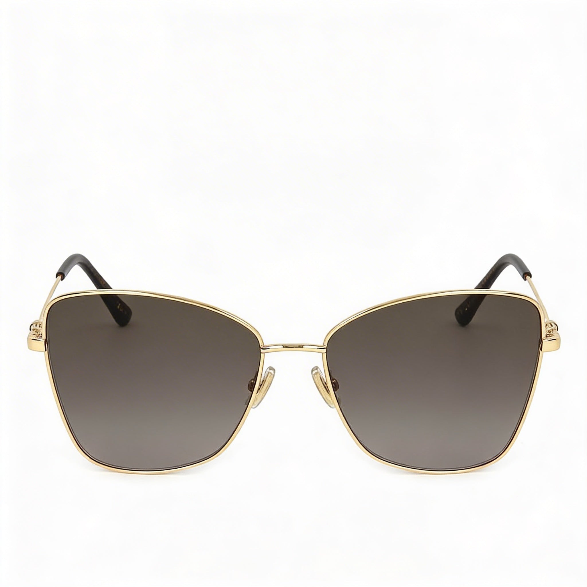 Gafas de sol clásicas JIMMY CHOO de acetato en oro rosa para mujer con lentes en oro rosa, protección UV, 7-1-4, Photo 2