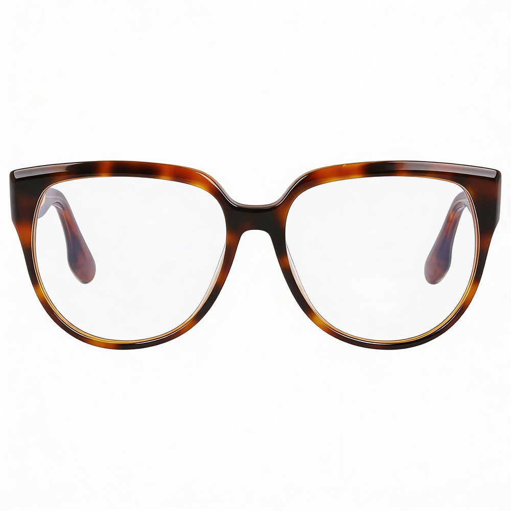 Victoria Beckham Modern Unisex Acetate Non-polarised Sunglasses Havana Caramel 55mm